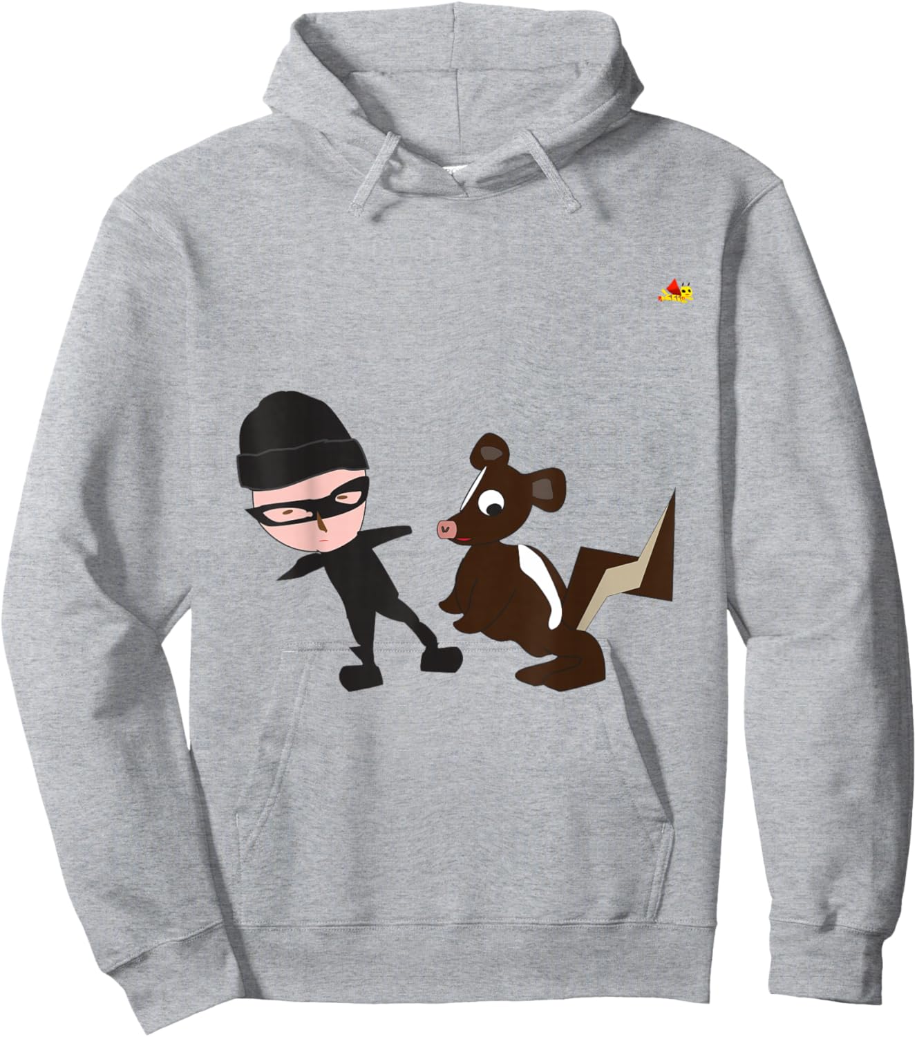 Cool I Skunk from CooliKangroo Island Hoodie - Hoodie | Ash