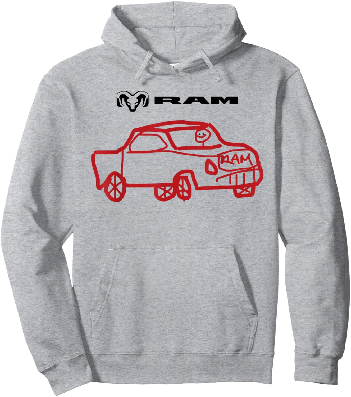 RAM “Designer on Vacation Meme Limited Edition Hoodie - Hoodie | Ash