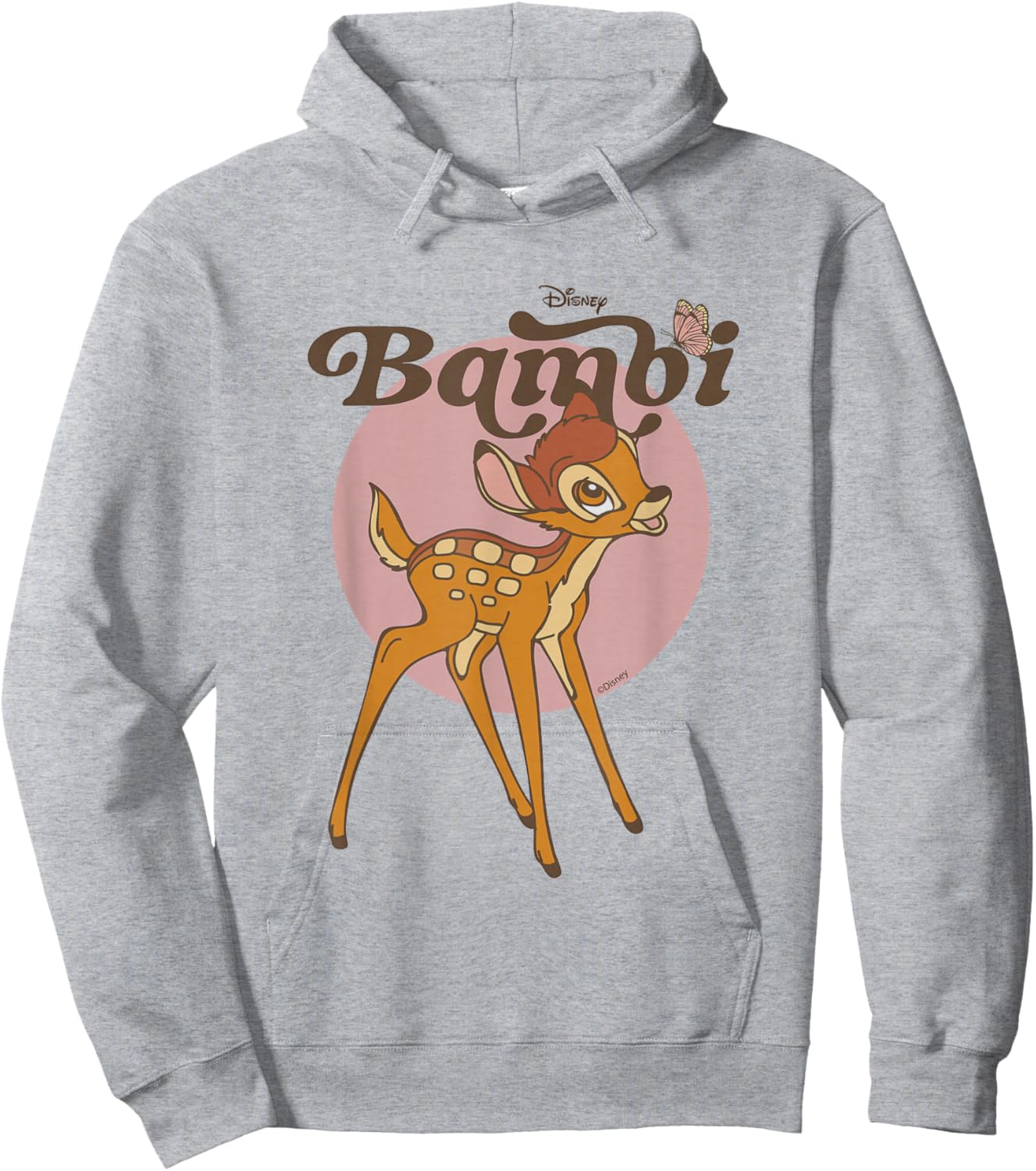 Disney Bambi Classic Character Circle Cute Hoodie - Hoodie | Ash