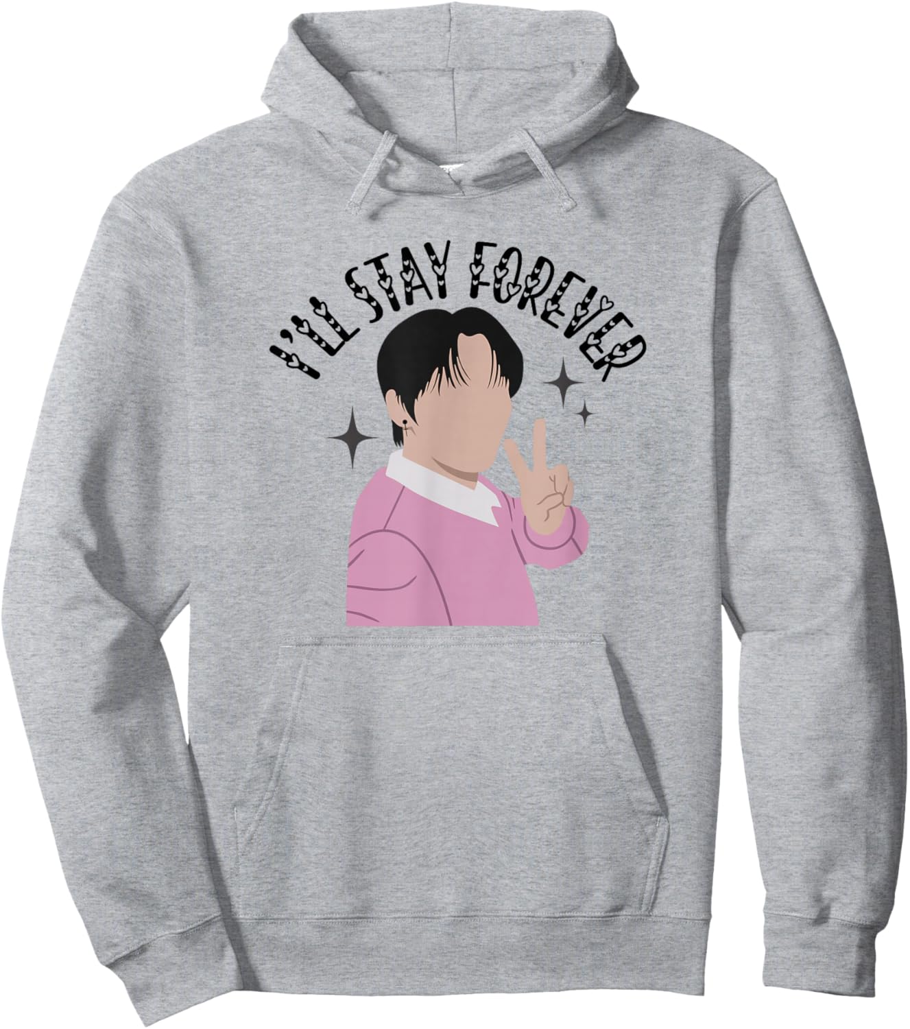 Stays Forever Peace Lino Love Skz Hoodie - Hoodie | Ash