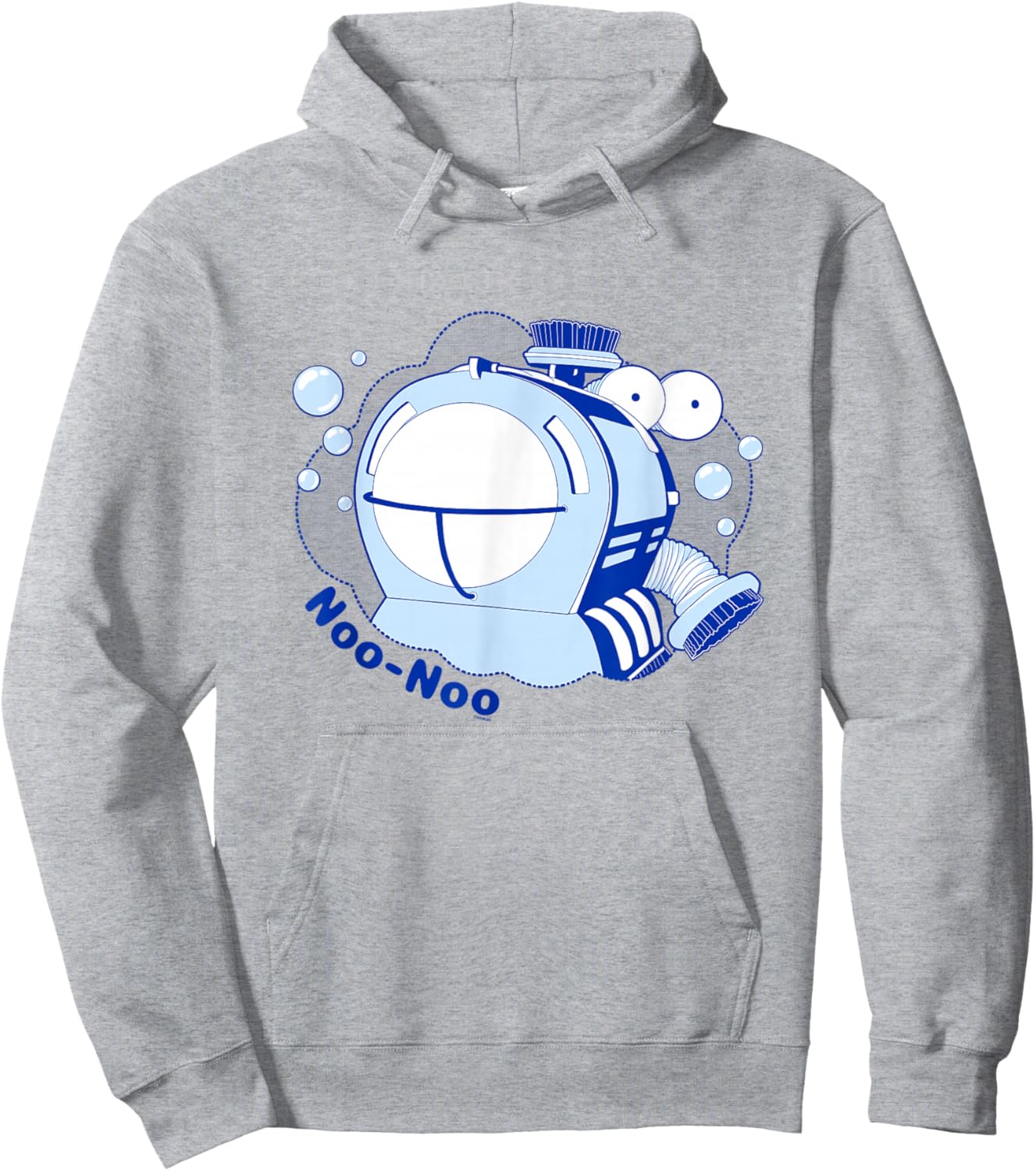 Teletubbies NOO-NOO Naughty Vacuum Vintage Hoodie - Hoodie | Ash