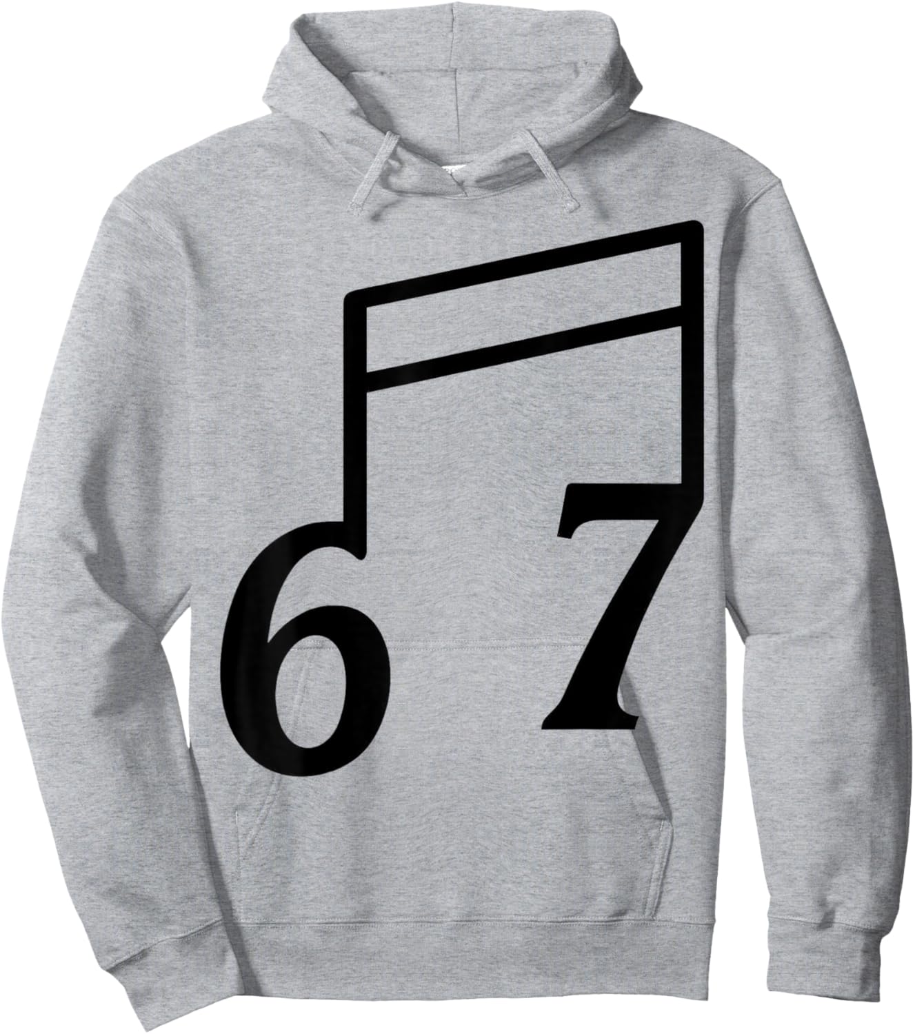 Funny 6 7 Six Seven Meme 67 Music Teacher Hoodie - Hoodie | Ash