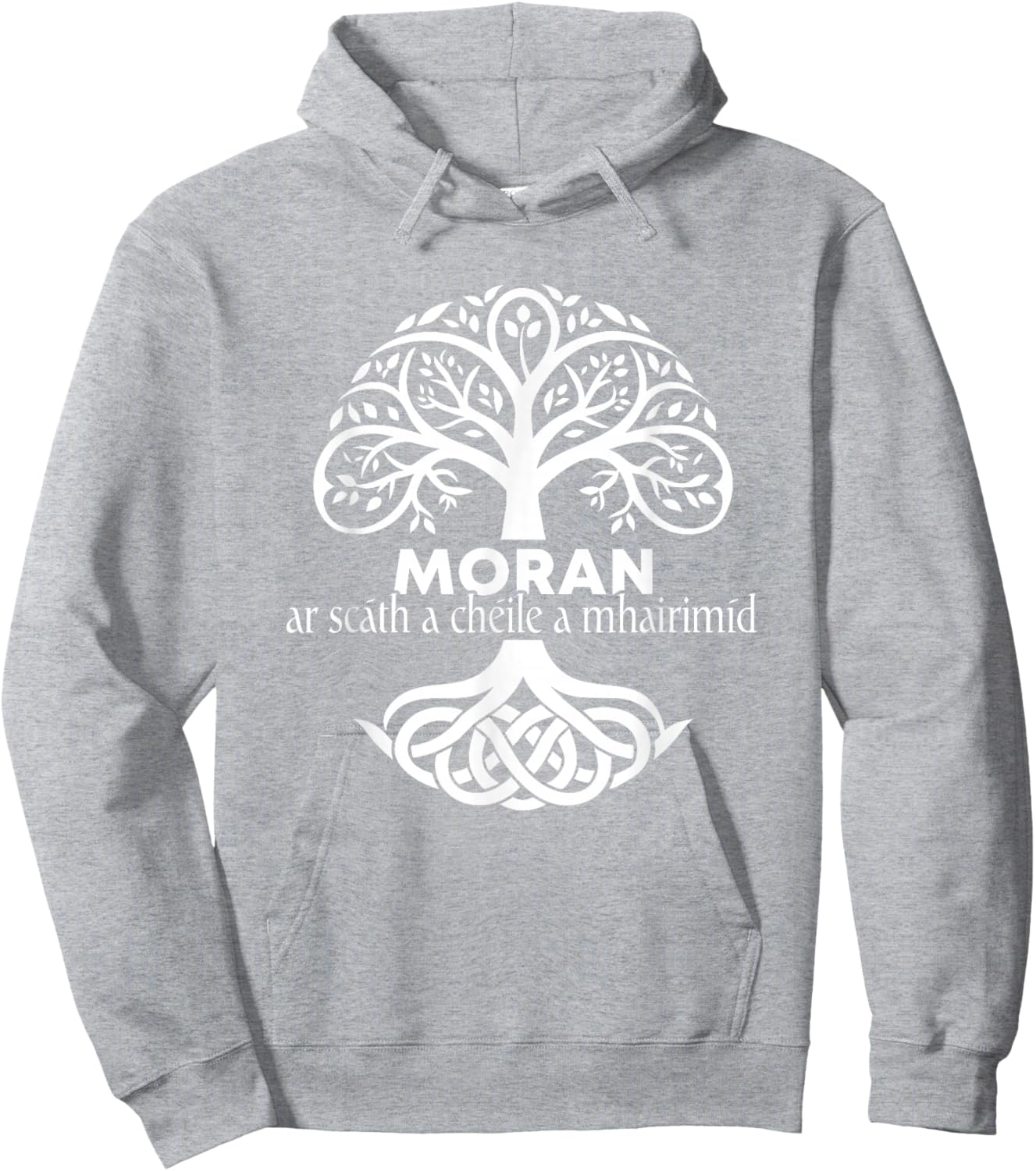 Moran Irish Family Name Celtic Irish Roots Hoodie - Hoodie | Ash