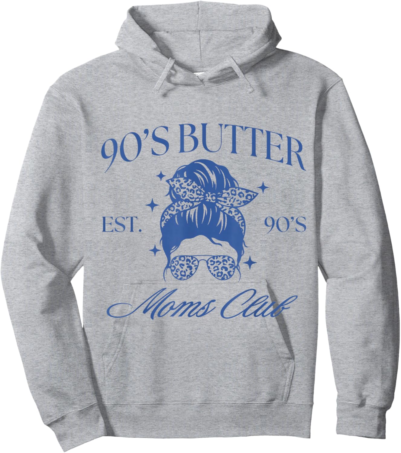 90's Butter Moms Club Aesthetic 90s Butter Mom Hoodie - Hoodie | Ash