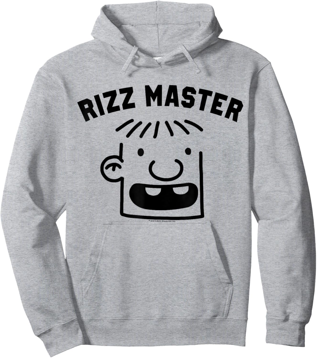 Diary of a Wimpy Kid Rizz Master Rowley Hoodie - Hoodie | Ash