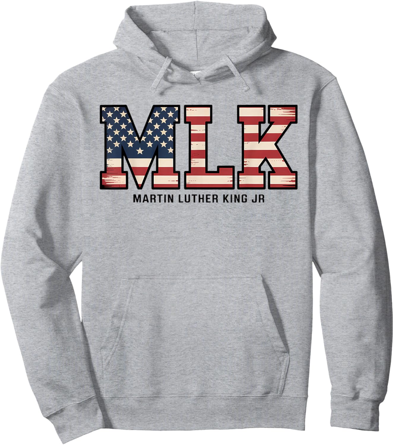 MLK Freedom Martin Luther King jr Day Hoodie - Hoodie | Ash