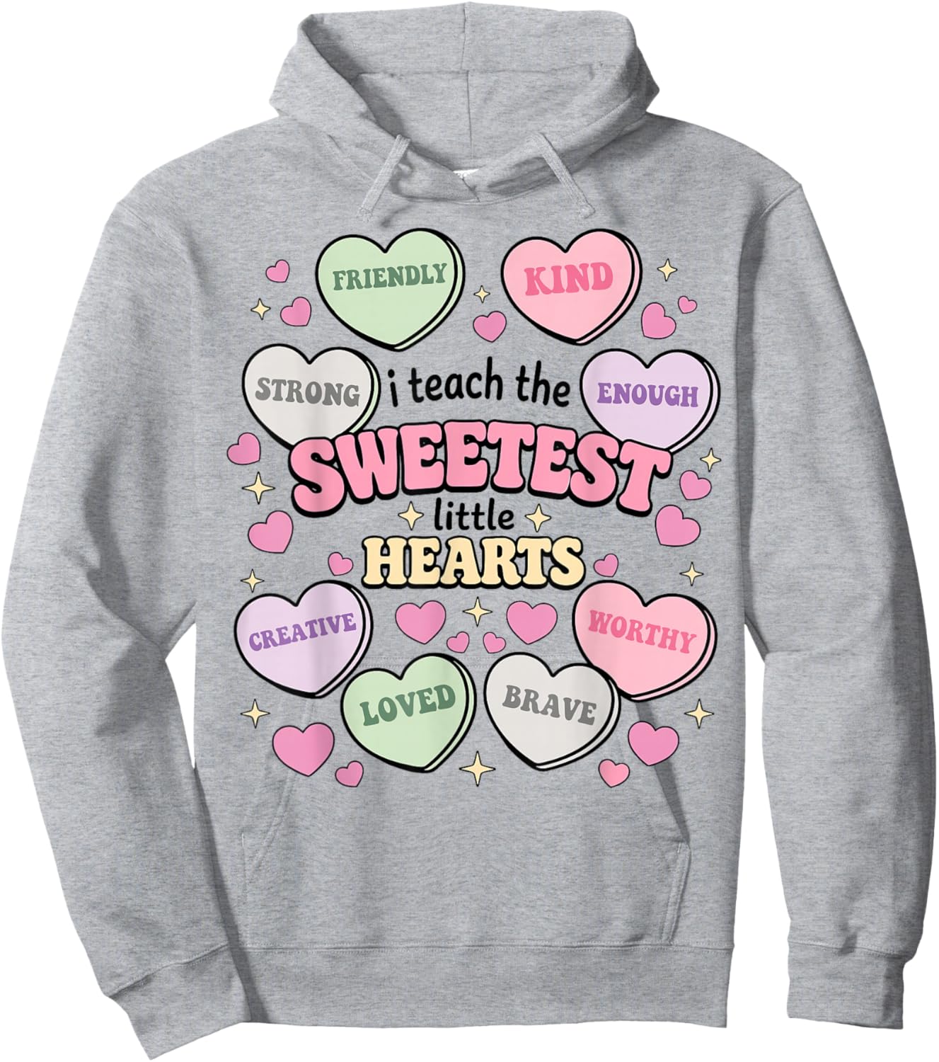Valentines Hoodie - Hoodie | Ash