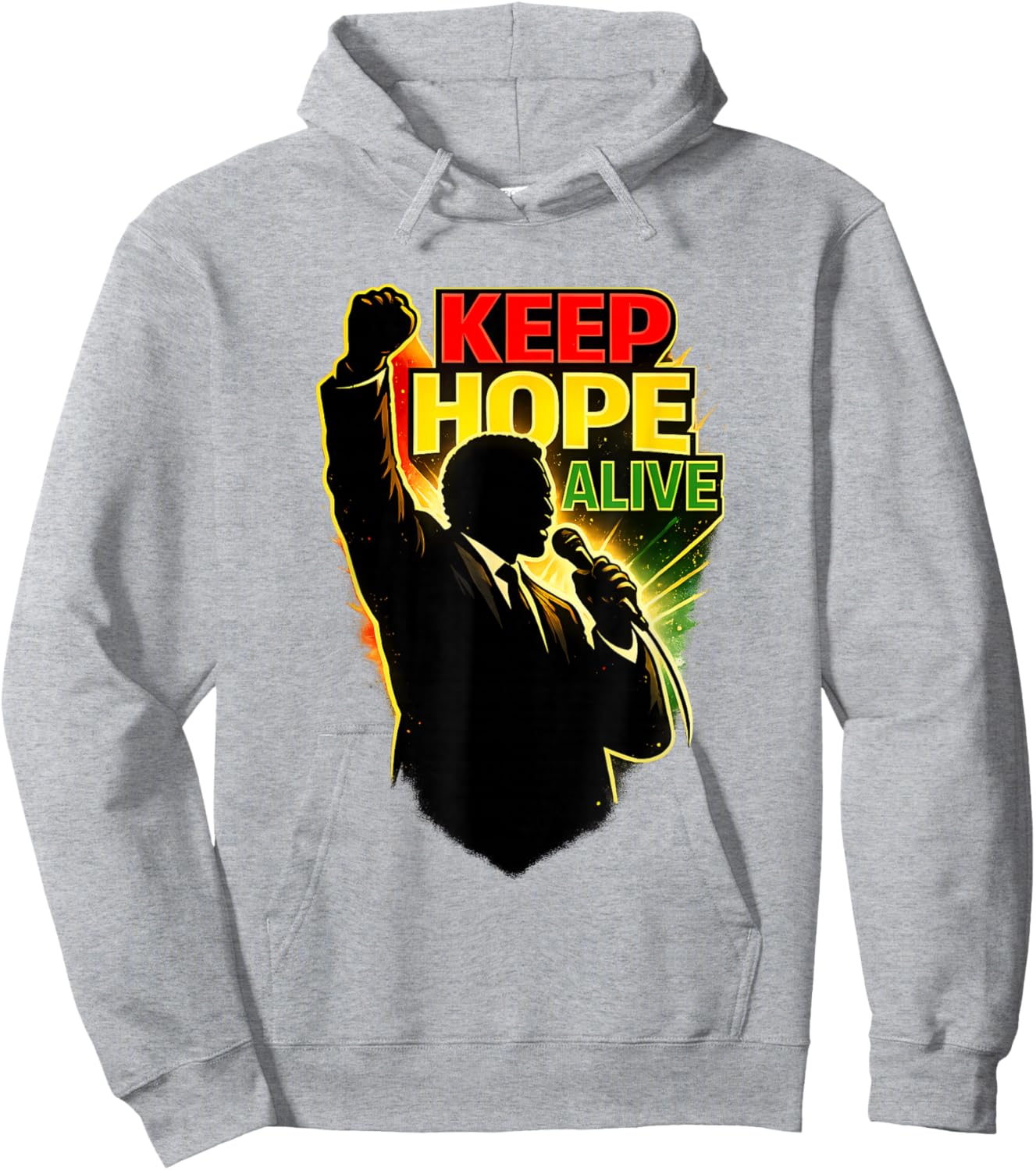Keep Hope Alive Hoodie - Hoodie | Ash