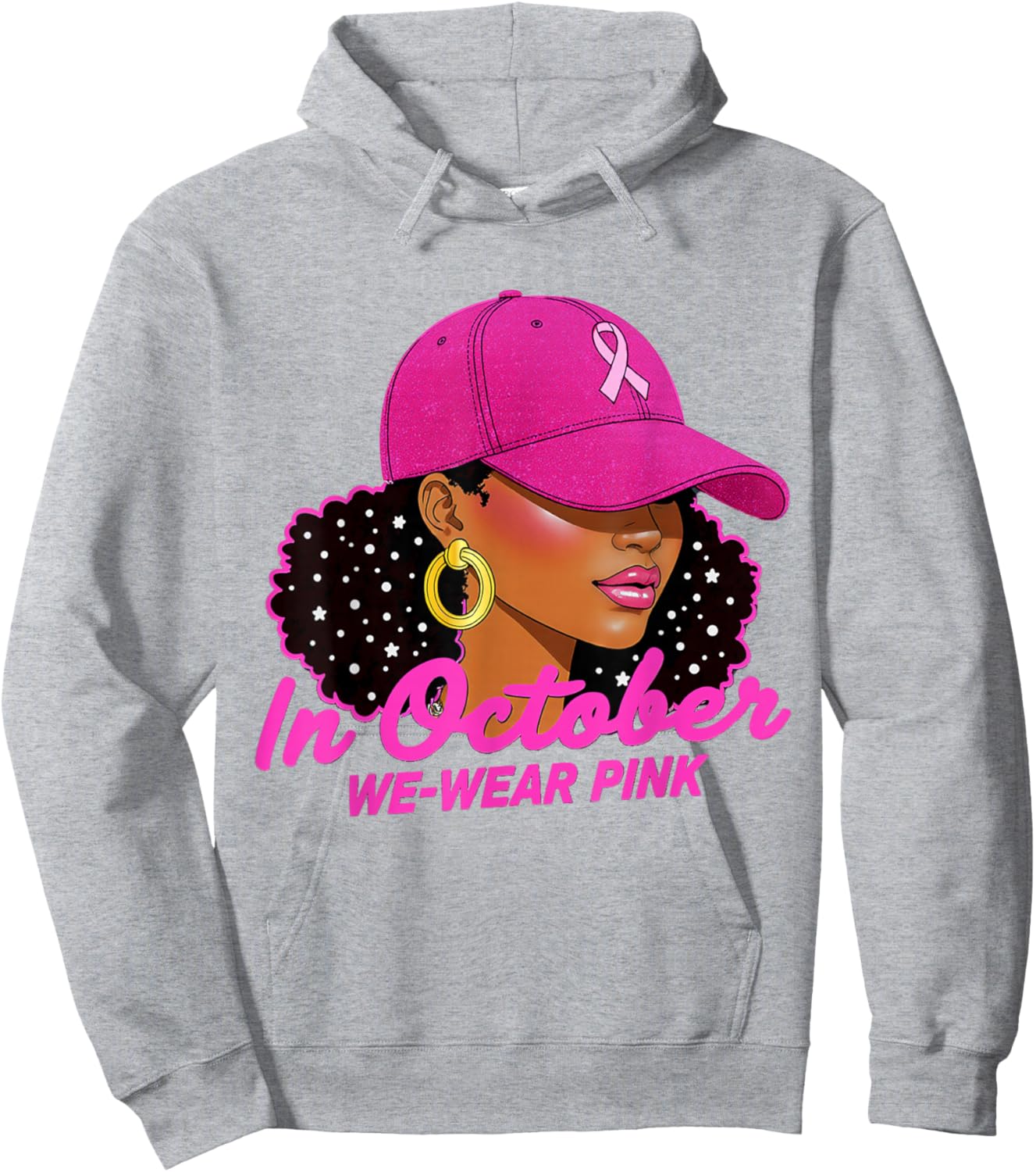 Pink Breast Cancer Shirt Hoodie - Hoodie | Ash
