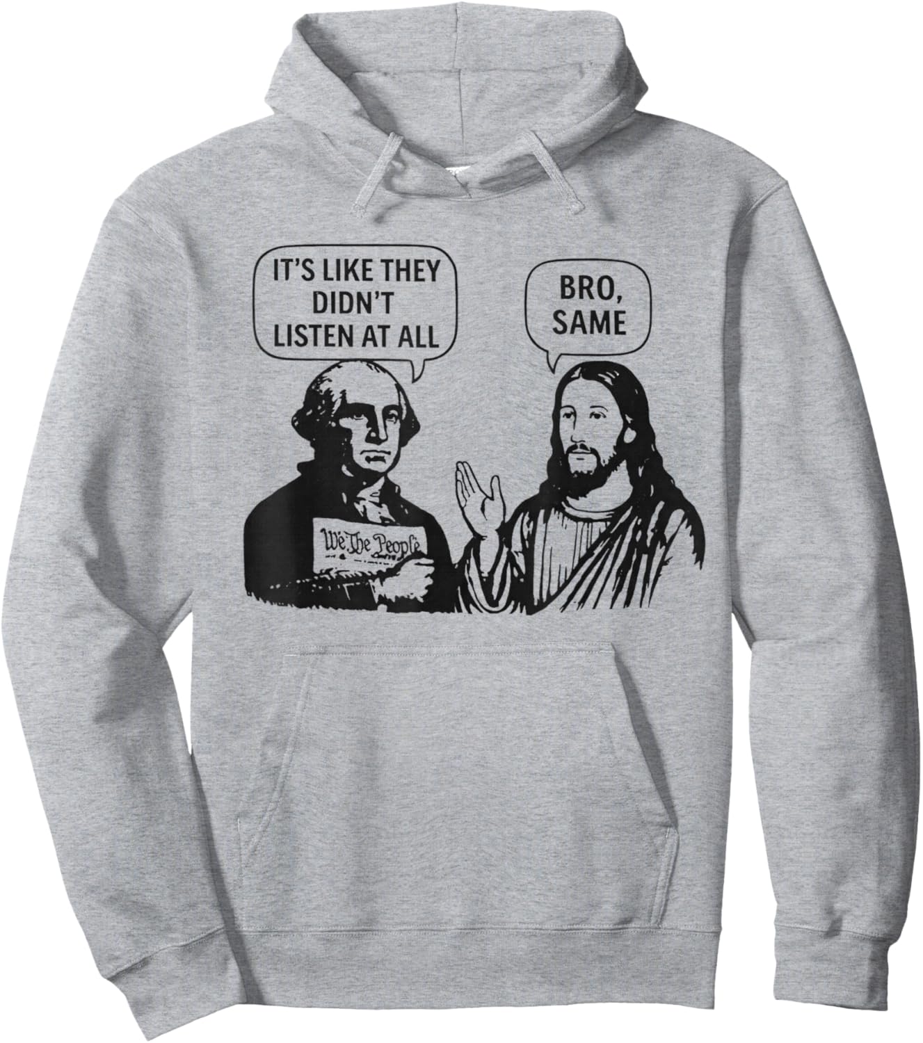 Its Like They Didnt Listen at All bro Same Meme Hoodie - Hoodie | Ash