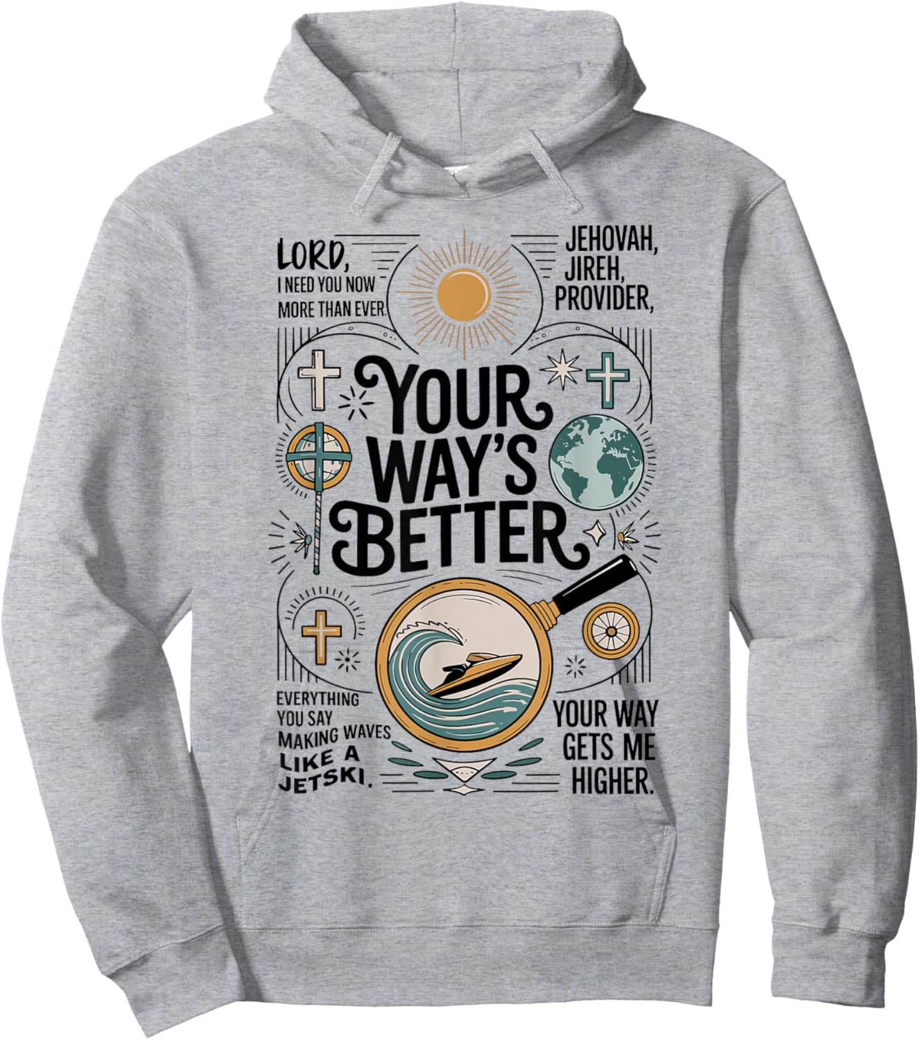 Your Way is Better Proverbs 169 Women Kids Hoodie - Hoodie | Ash