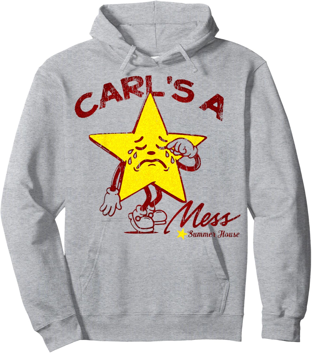Carl's A Mess Summerhouse Hoodie - Hoodie | Ash