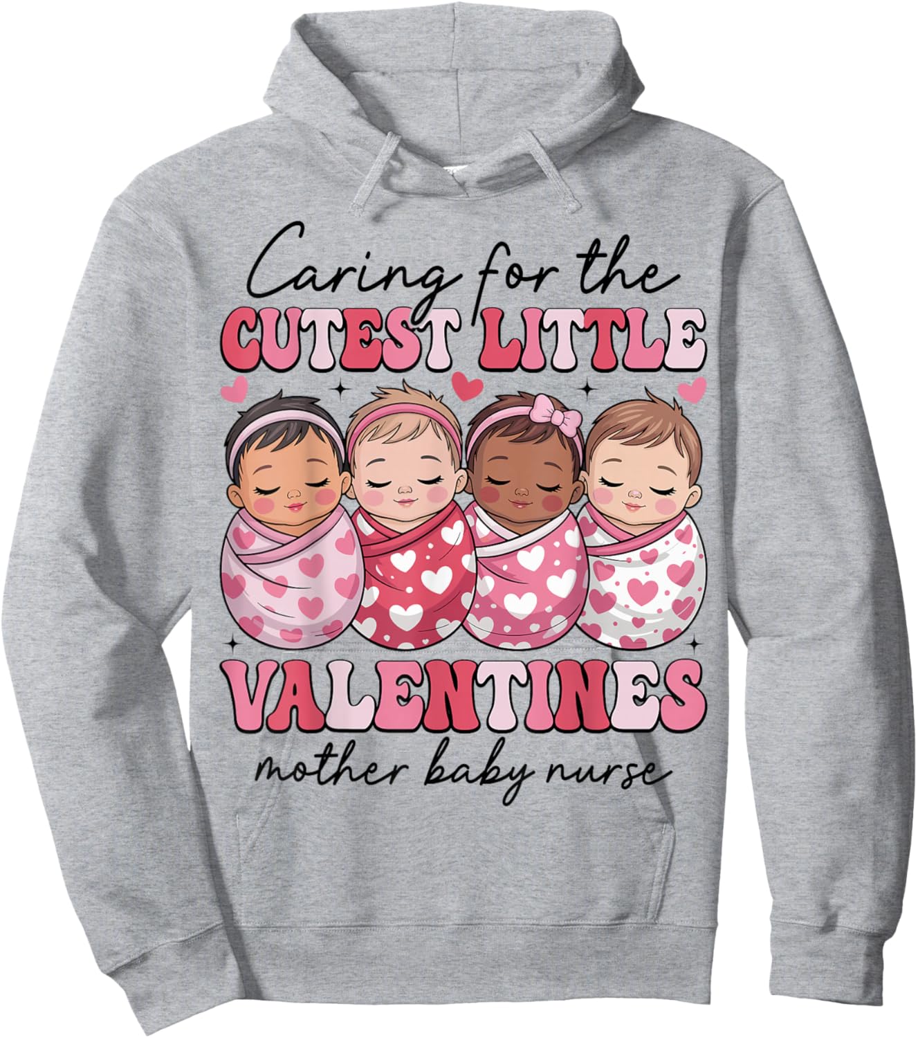 Mother Baby Nurse Hoodie - Hoodie | Ash