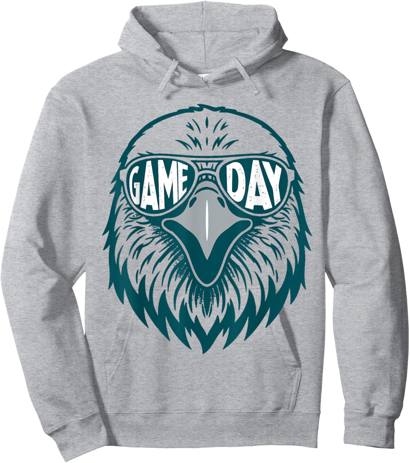 Game Day Eagle Hoodie - Hoodie | Ash