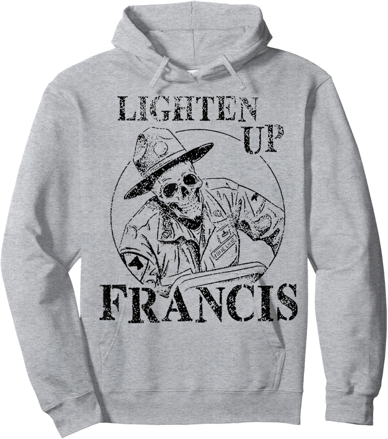 Lighten up Francis Hoodie - Hoodie | Ash