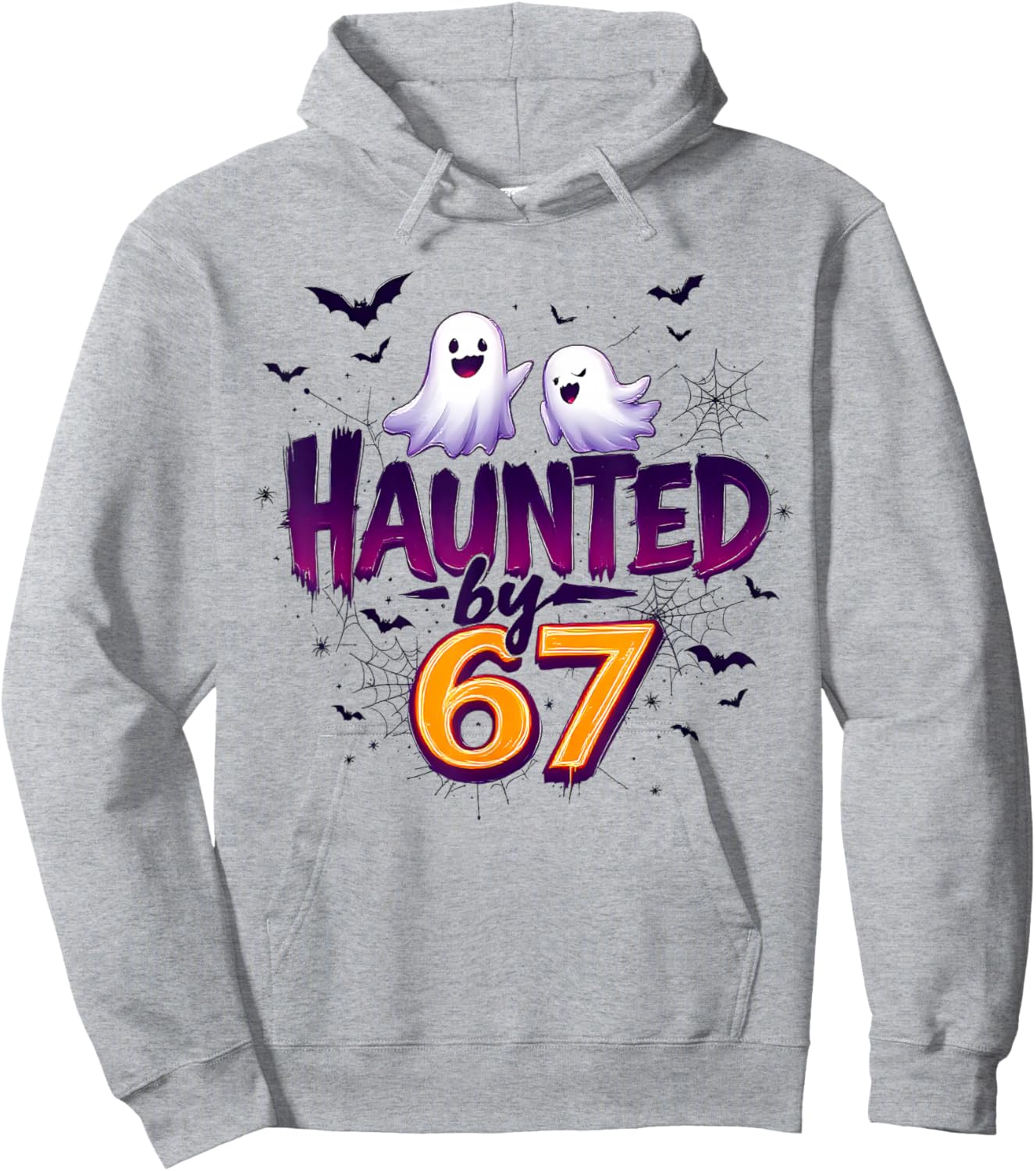 Haunted by 6 7 Hoodie - Hoodie | Ash