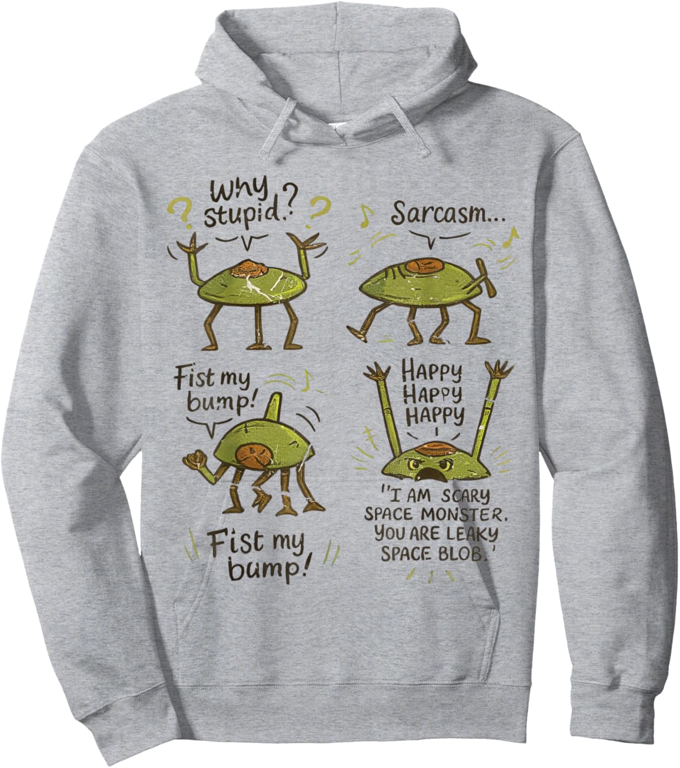 Rocky Project Hail Mary Funny Meme Hoodie - Hoodie | Ash