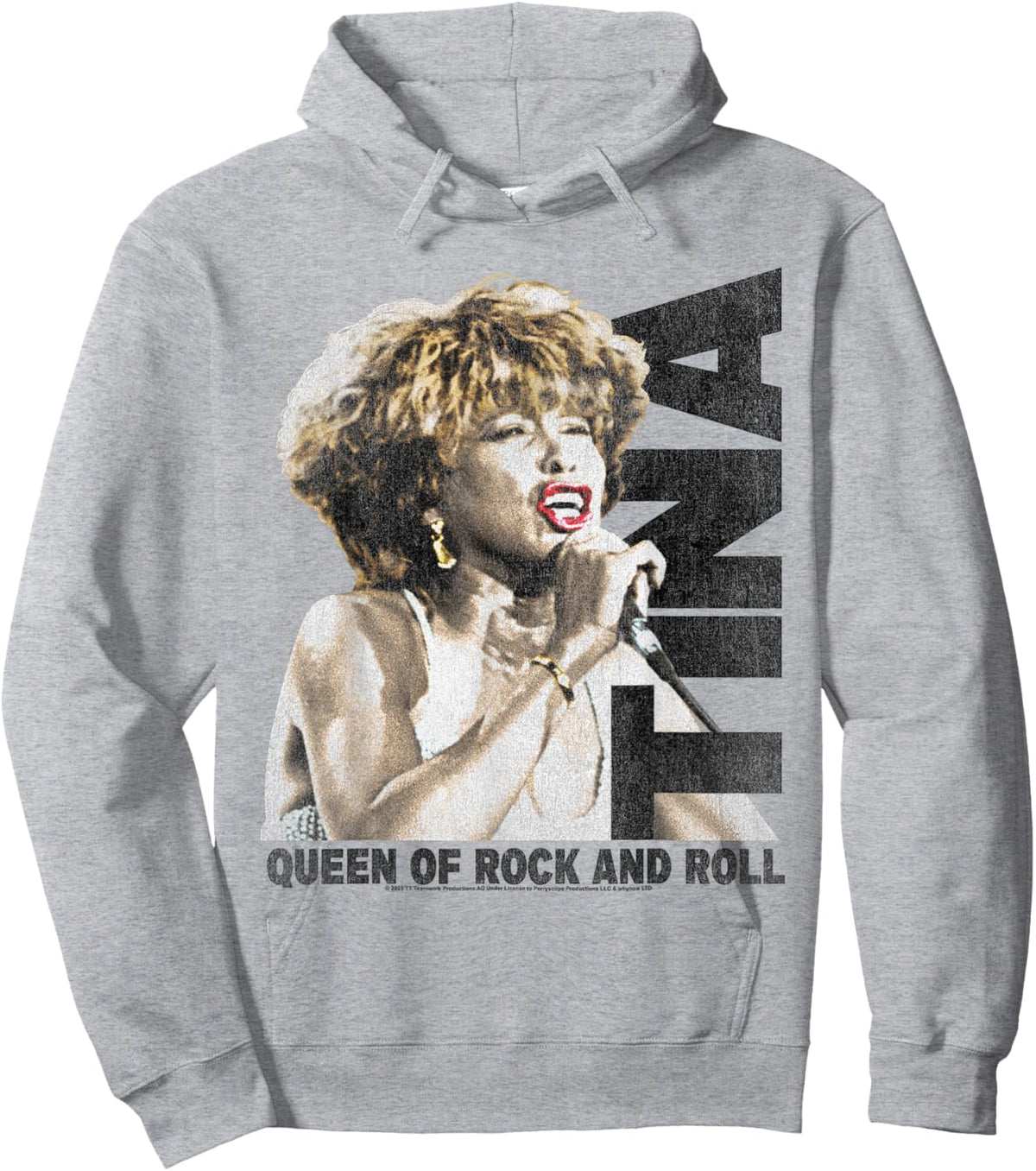 Tina Turner Queen of Rock and Roll Hoodie - Hoodie | Ash
