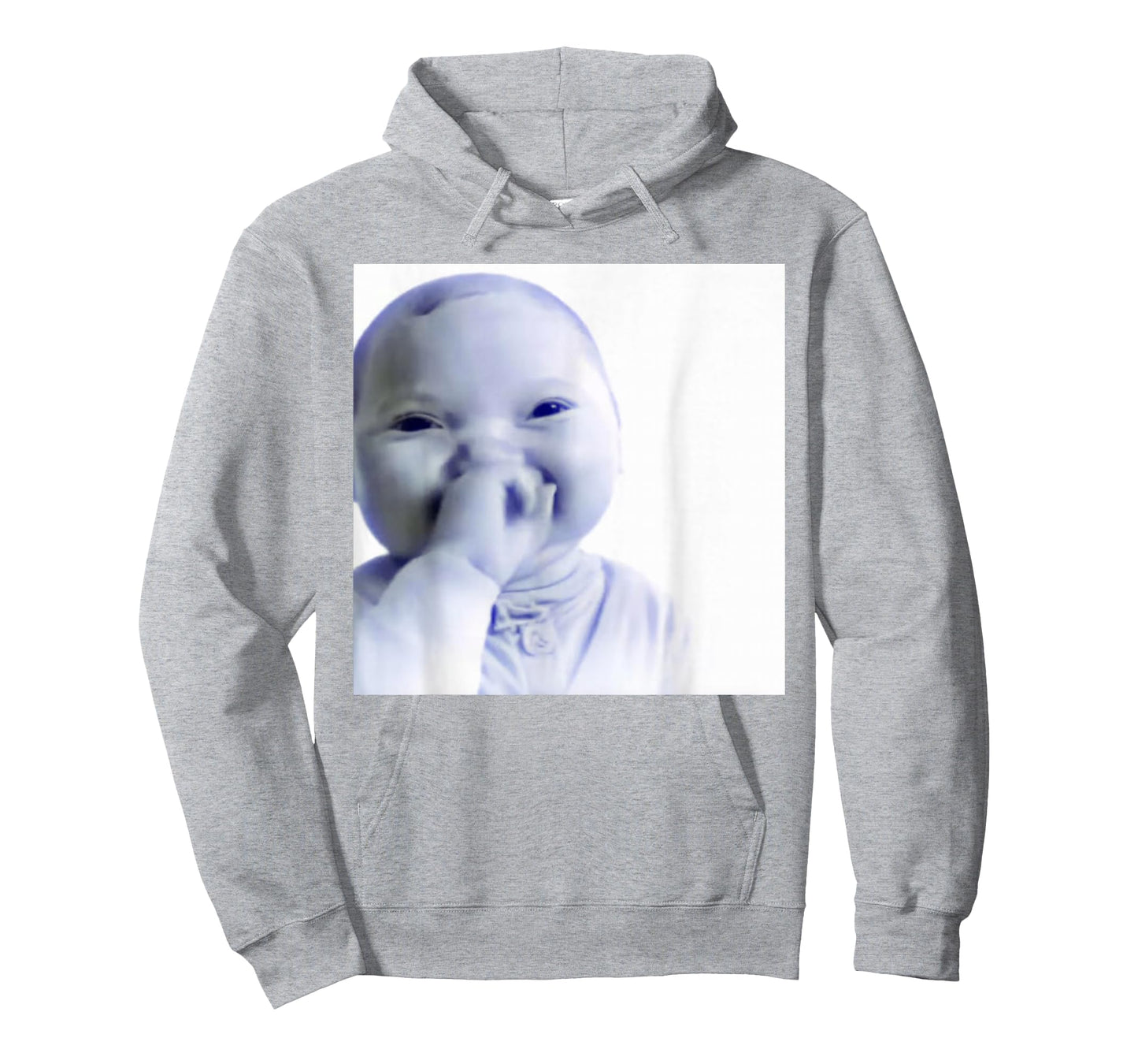 Funny Ai Baby Holding Laugh Meme T-Shirt