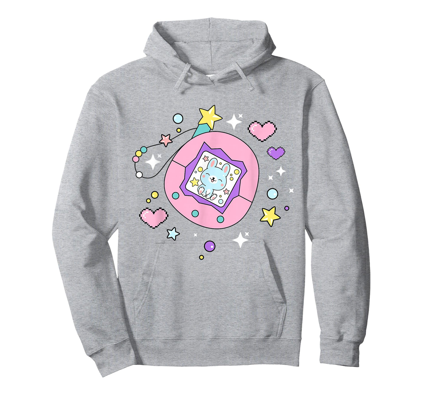 Tamagotchi Bunny Retro Pixel Style T-Shirt