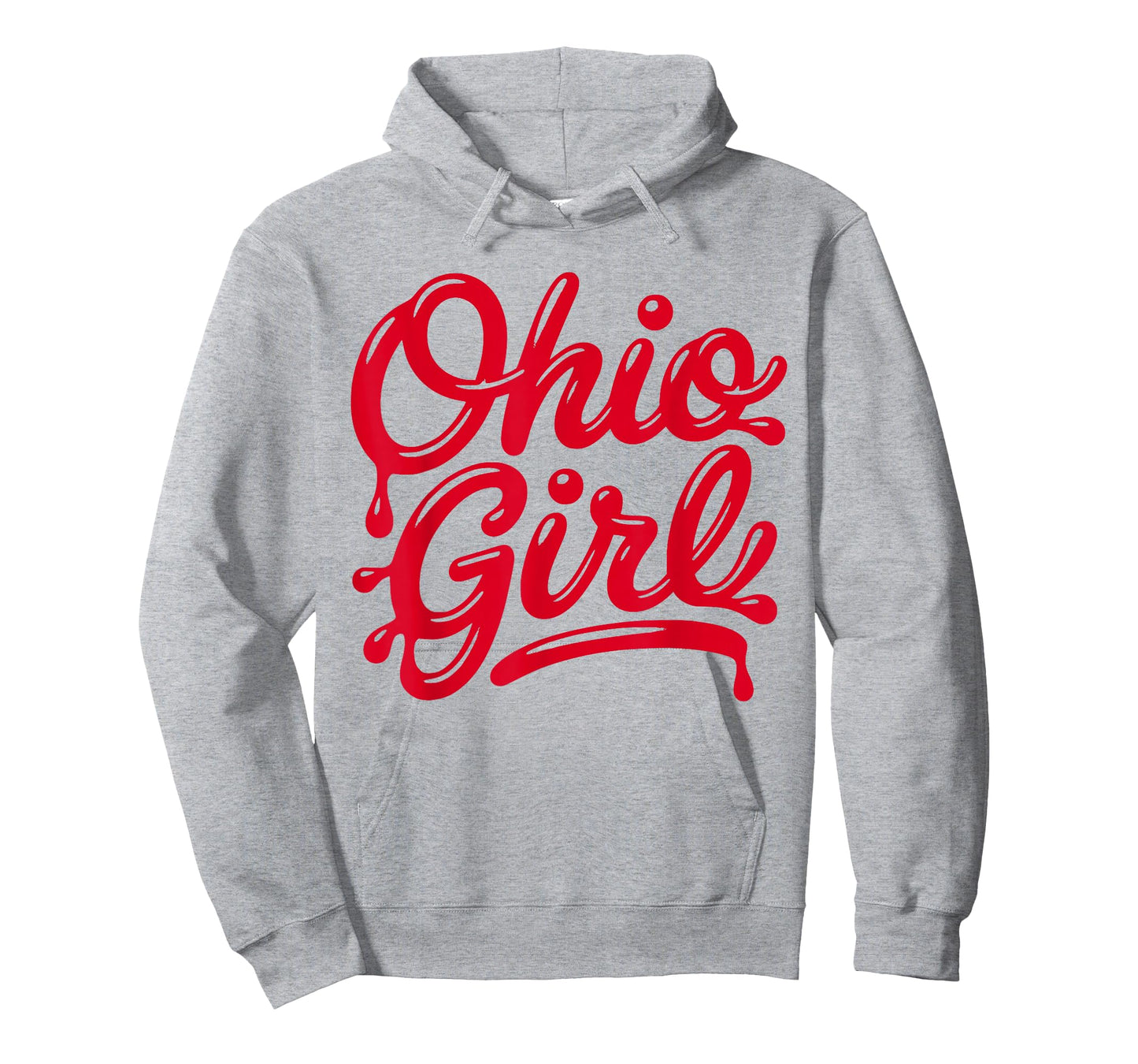Ohio Girl Drip Grunge OH State Girls T-Shirt