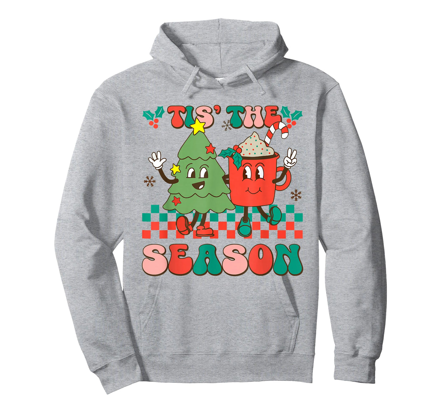 Tis The Season Retro Christmas Outfit T-Shirt