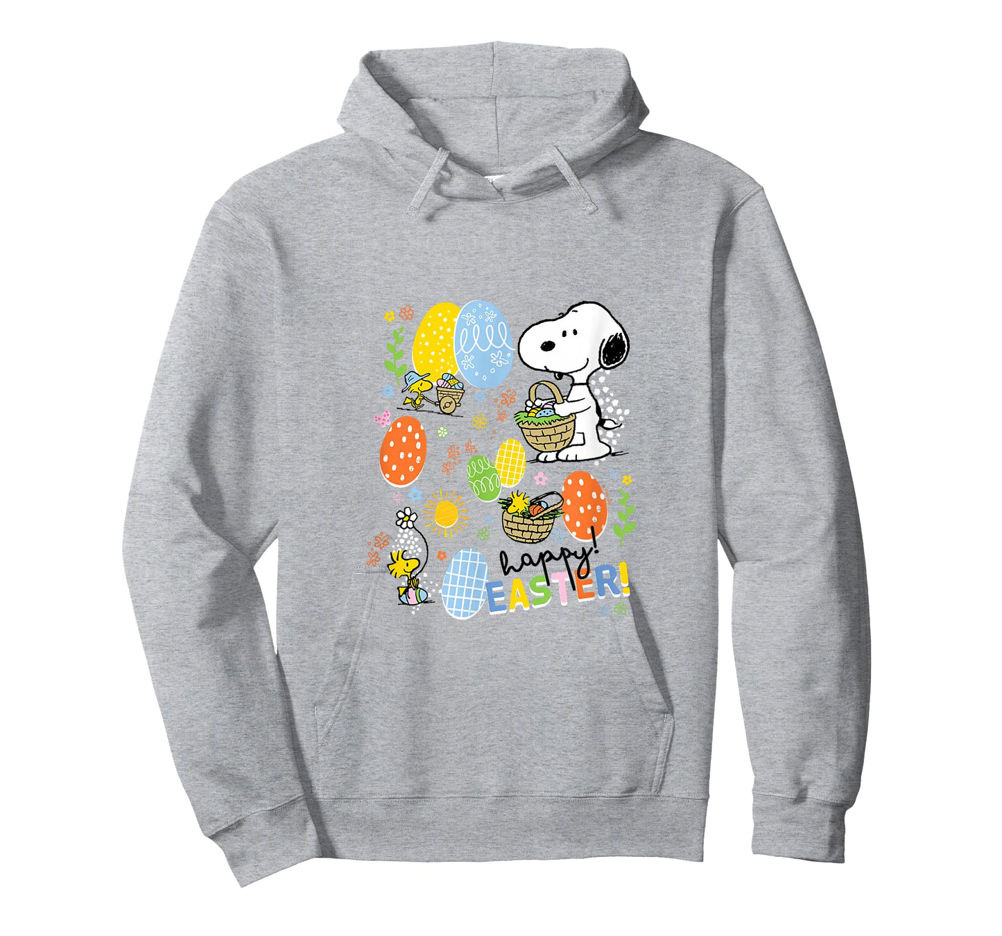 Snoopy & Woodstock - Happy Easter Grid T-Shirt
