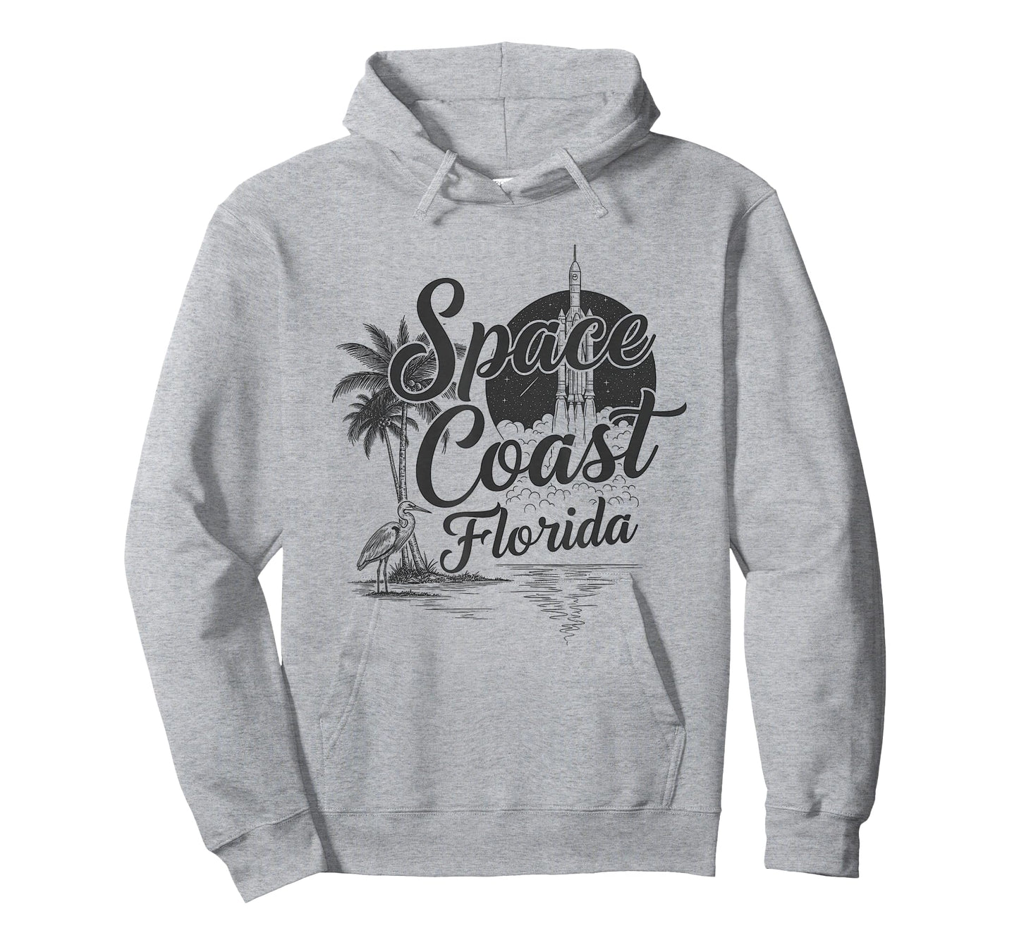 Space Coast Florida Artwork Design T-Shirt