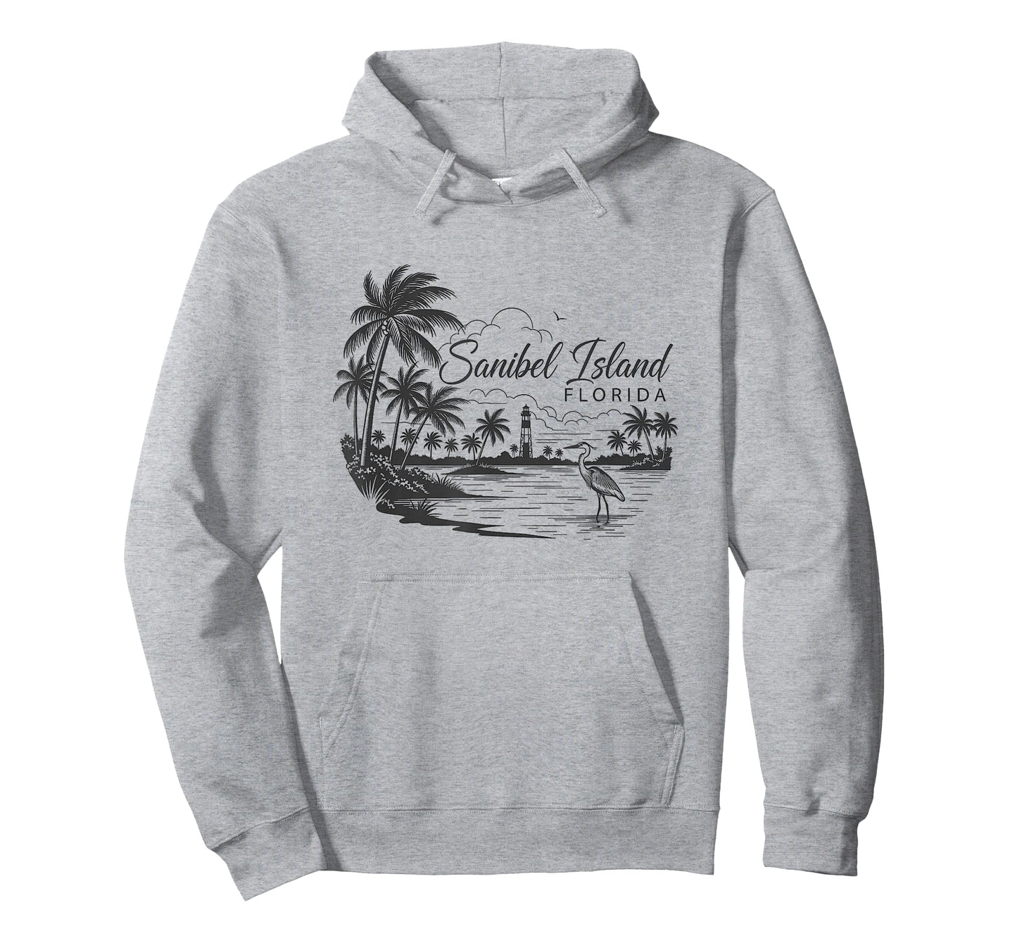 Sanibel Island Florida Artwork Design T-Shirt