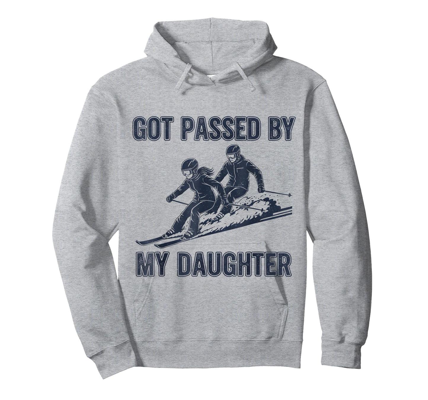 Got Passed by My Daughter Funny Ski T-Shirt