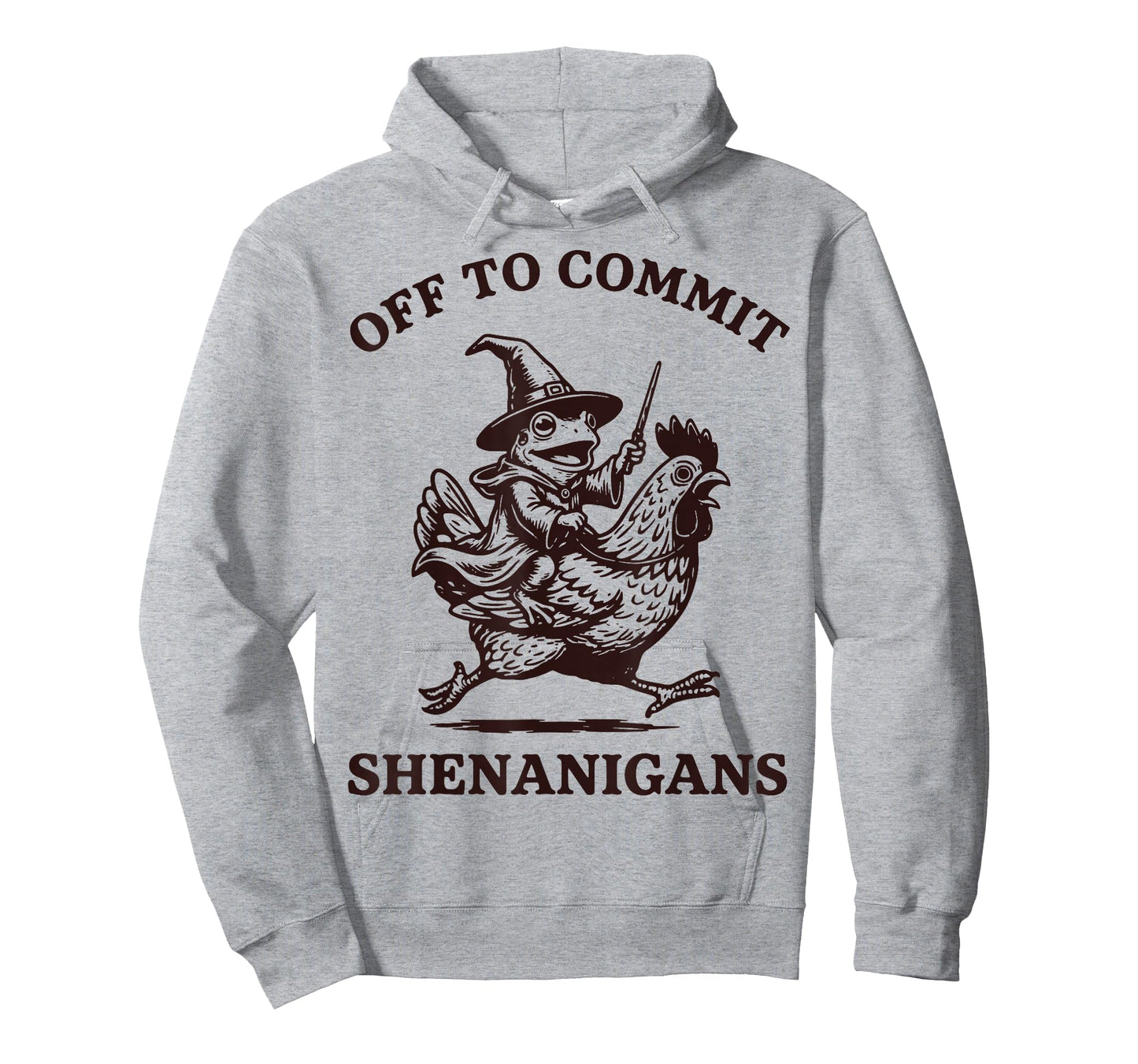 Off to Commit Shenanigans Frog T-Shirt
