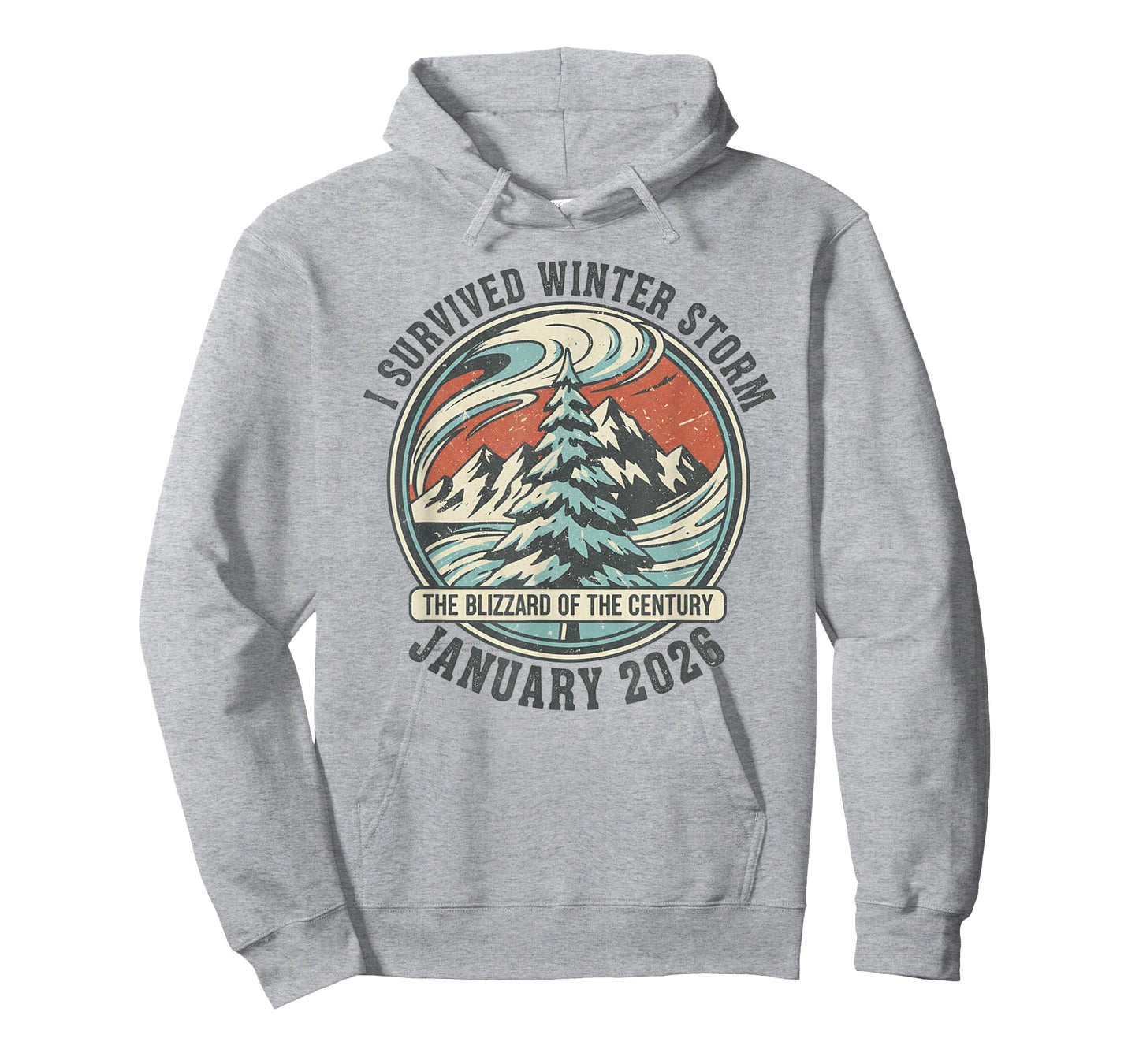I Survived Winter Storm 2026 T-Shirt