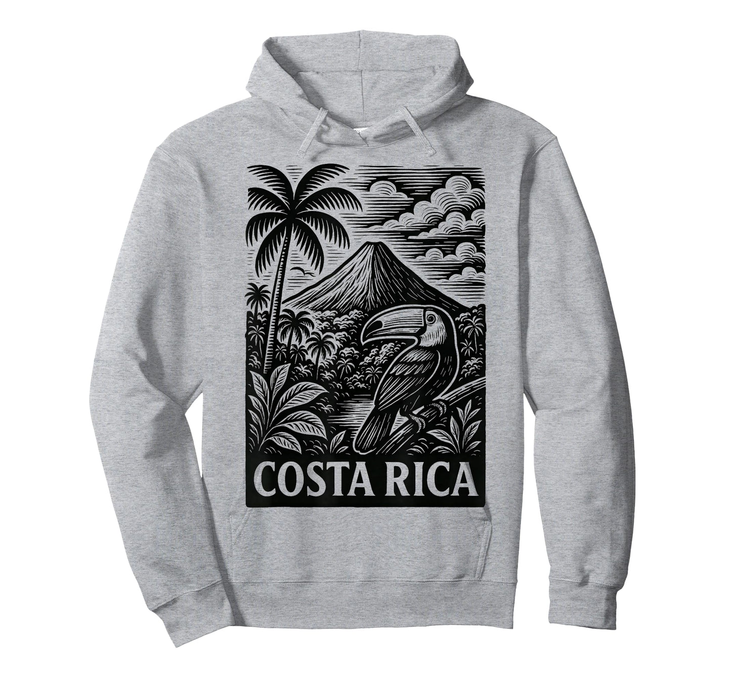 Arenal Volcano Toucan Costa Rica T-Shirt
