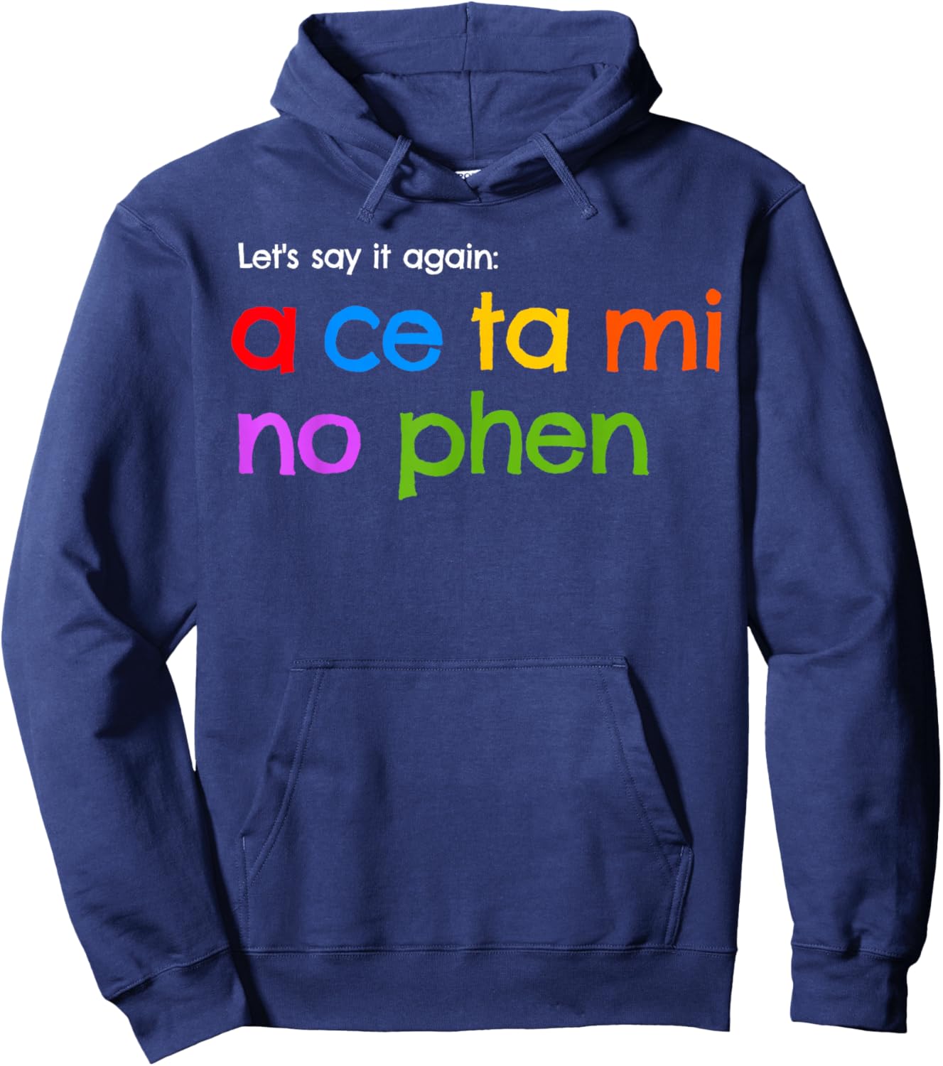 Acetaminophen How to Pronounce Hoodie - Hoodie | Navy