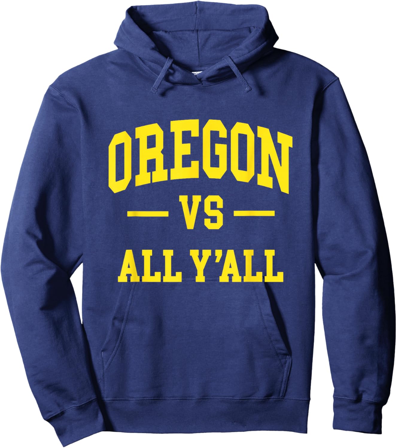 Oregon - Throwback Design - Classic Hoodie - Hoodie | Navy