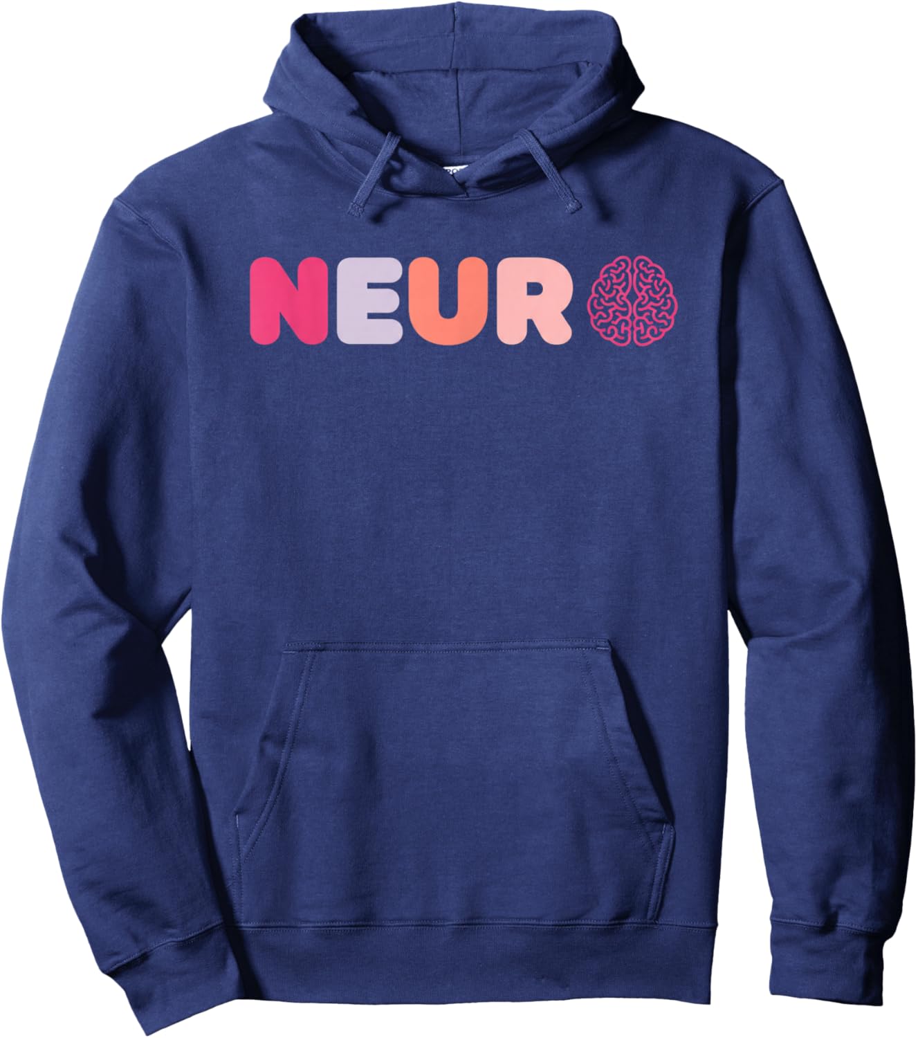 Nurse Neuro Nurse Neurology Team Brain Pride Hoodie - Hoodie | Navy
