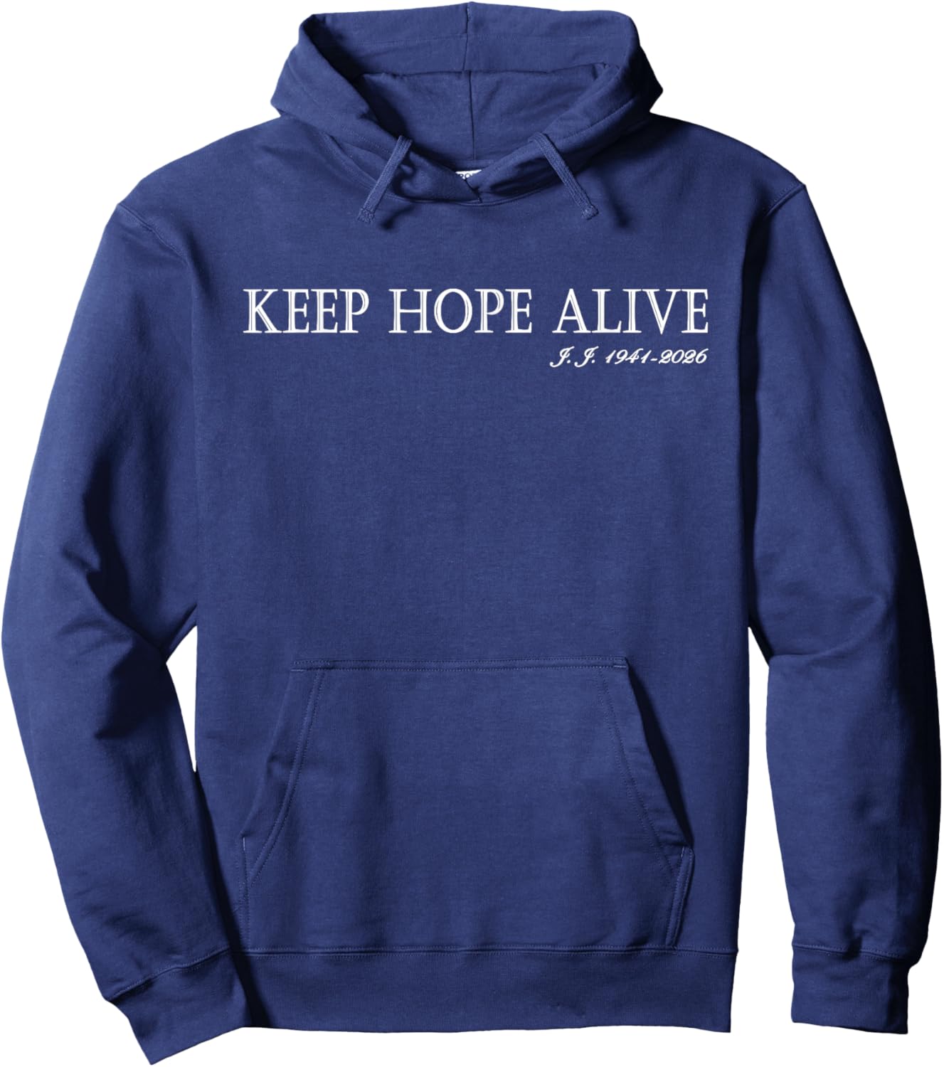 Keep Hope Alive Hoodie - Hoodie | Navy