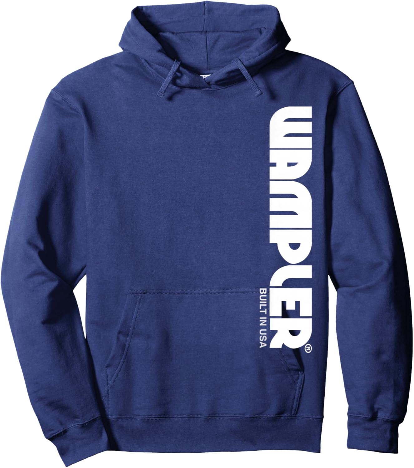 Wampler Pedals Vertical Logo Hoodie - Hoodie | Navy