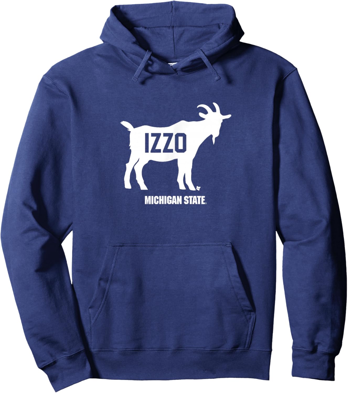 Michigan State Basketball: Izzo Goat Hoodie - Hoodie | Navy