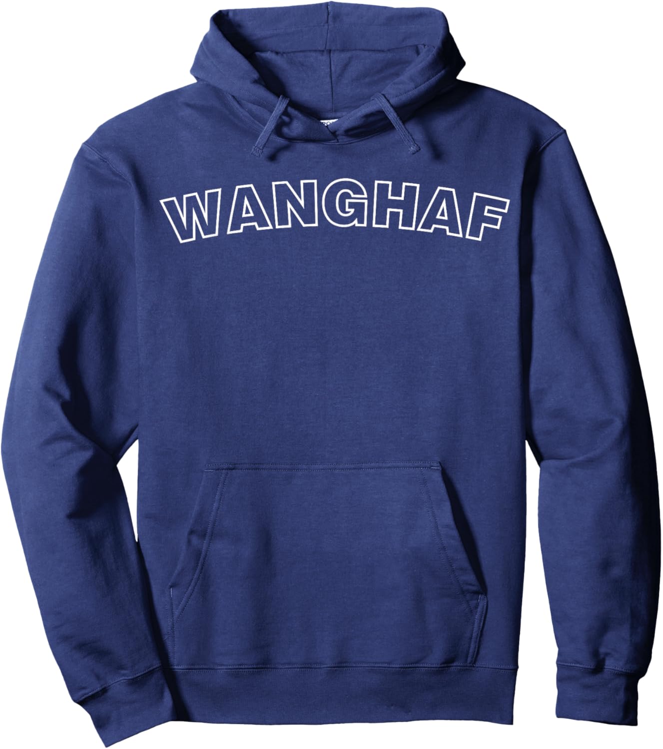 WANGHAF Shirt WANGHAF Funny Trendy Hoodie - Hoodie | Navy