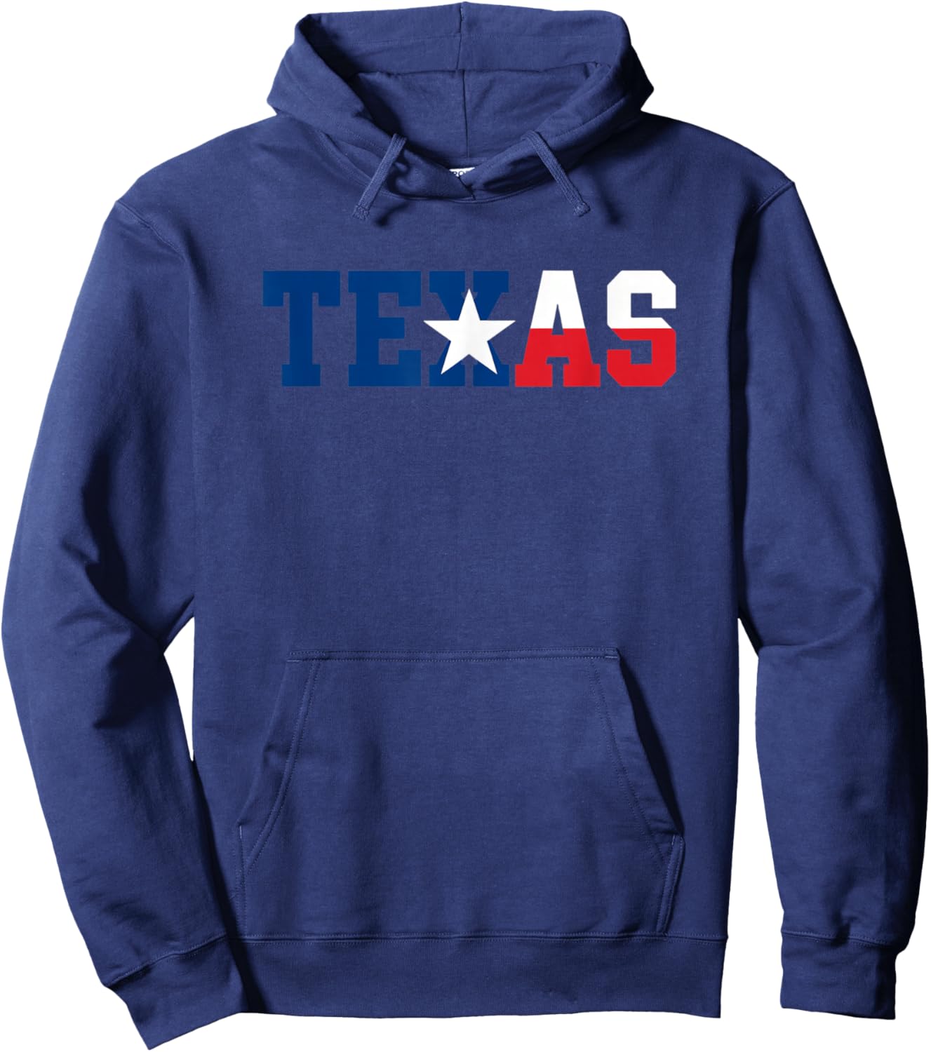 US States Vintage Retro Design Hoodie - Hoodie | Navy