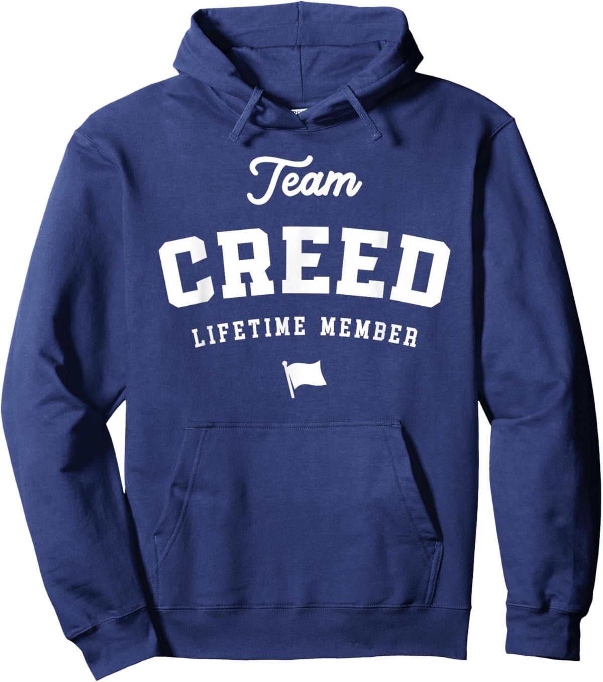 Team Creed Lifetime Member - Funny Name Creed Hoodie - Hoodie | Navy