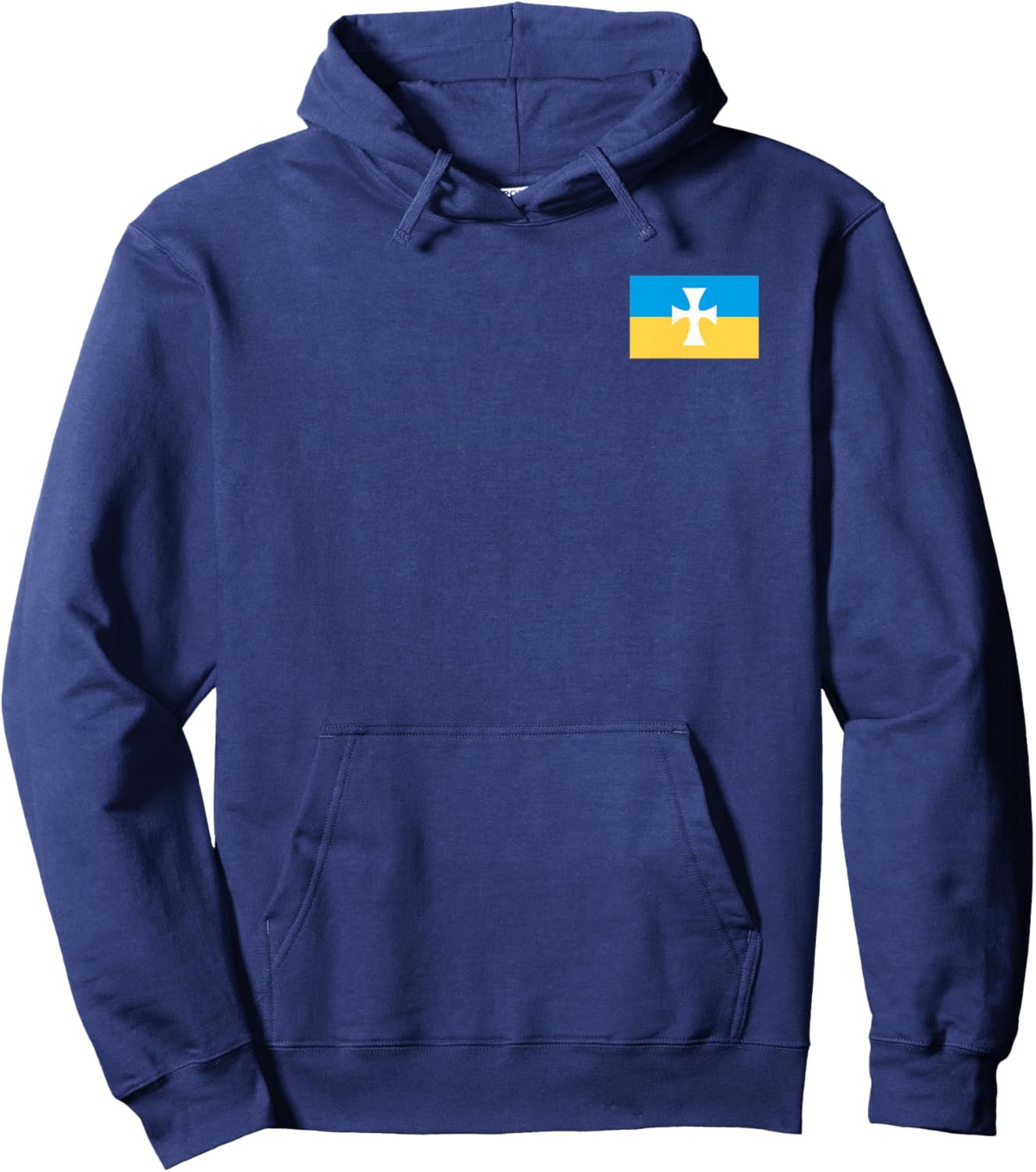 Licensed Sigma Chi Flag Left Chest Hoodie - Hoodie | Navy