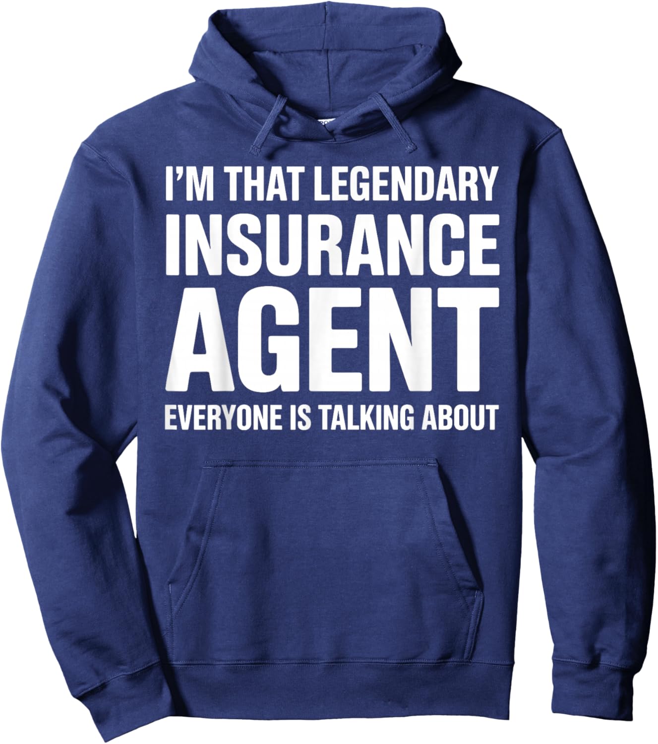 Cool Insurance Art Women Broker Insurance Agent Hoodie - Hoodie | Navy