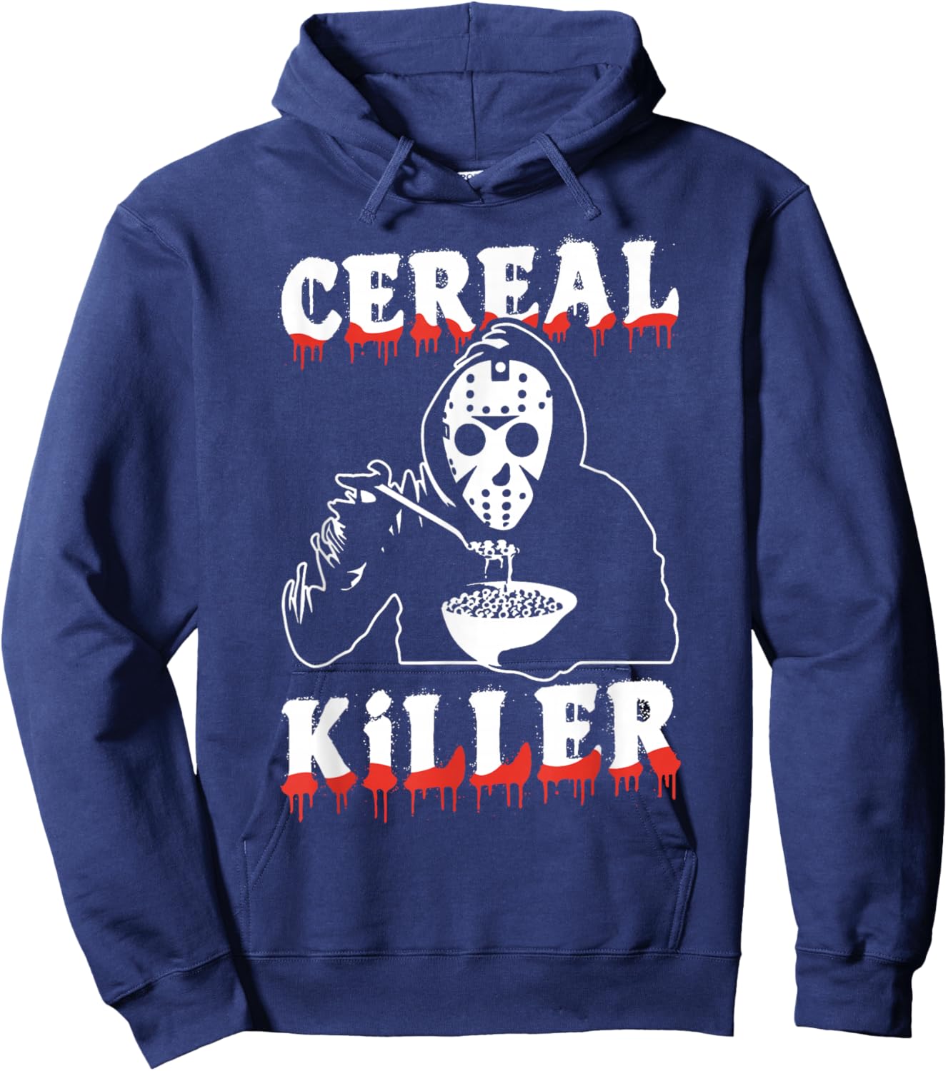 Cereal Killer Funny Cereal Killer Hoodie - Hoodie | Navy