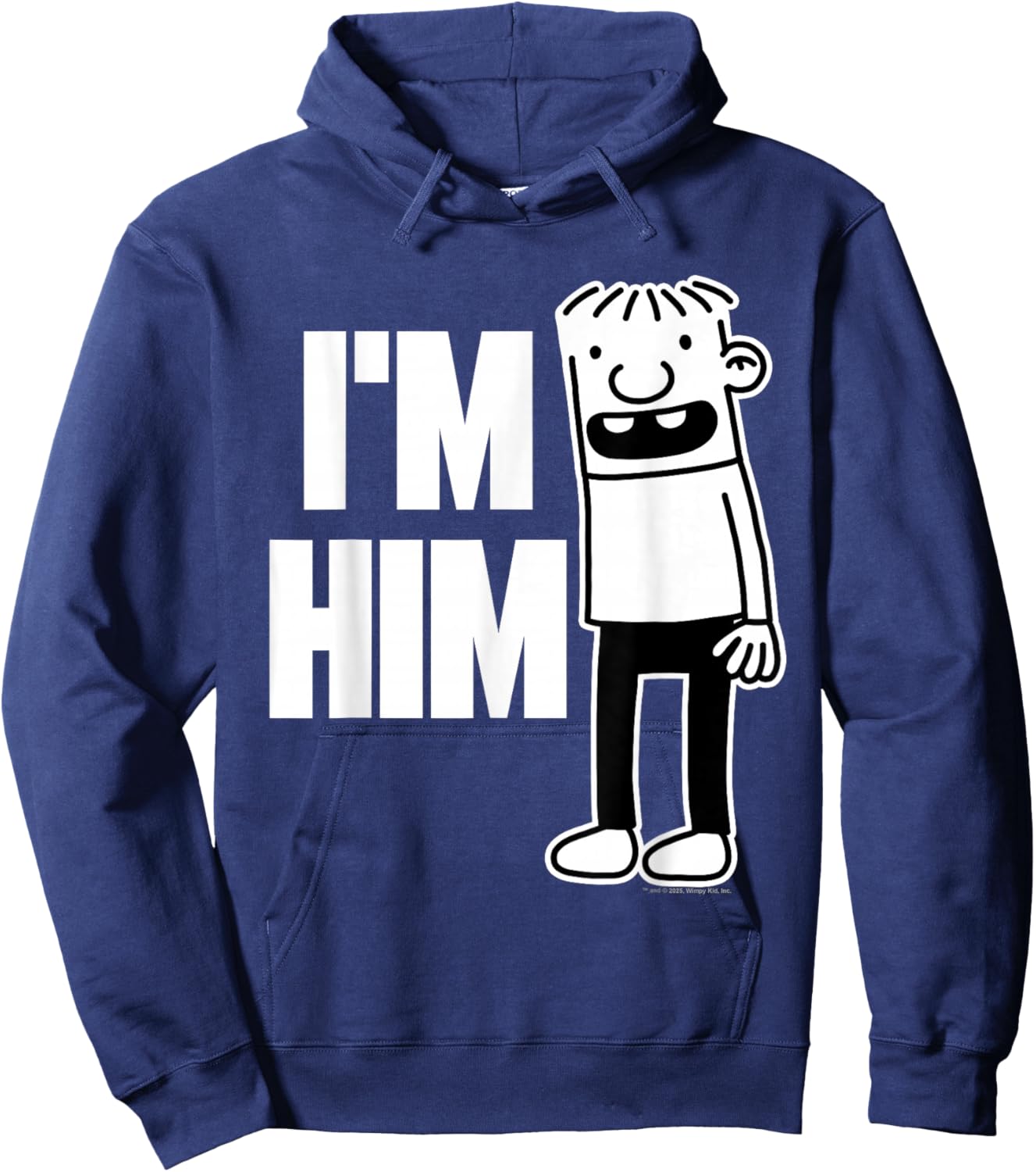 Diary of a Wimpy Kid Rowley I'm Him Hoodie - Hoodie | Navy