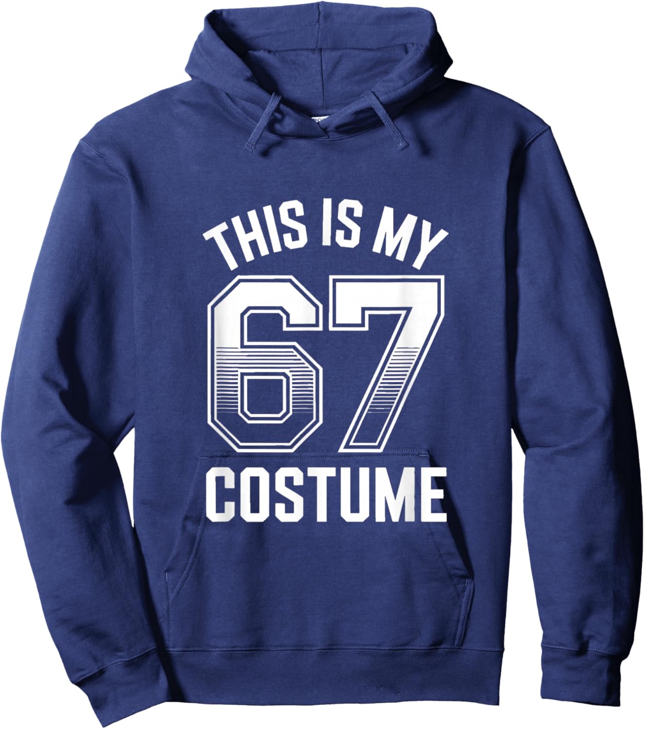 This is My Halloween 67 Costume Halloween Hoodie - Hoodie | Navy
