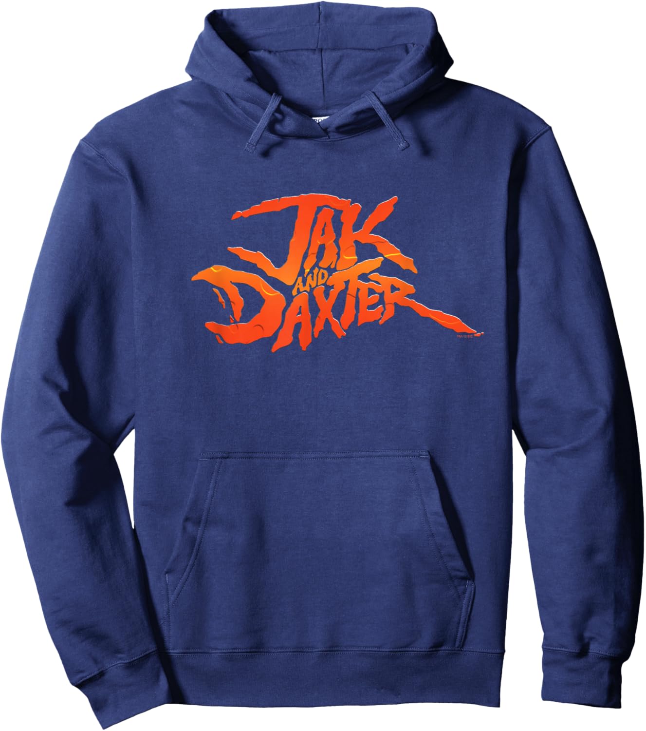 Main Logo Retro Video Game Hoodie - Hoodie | Navy
