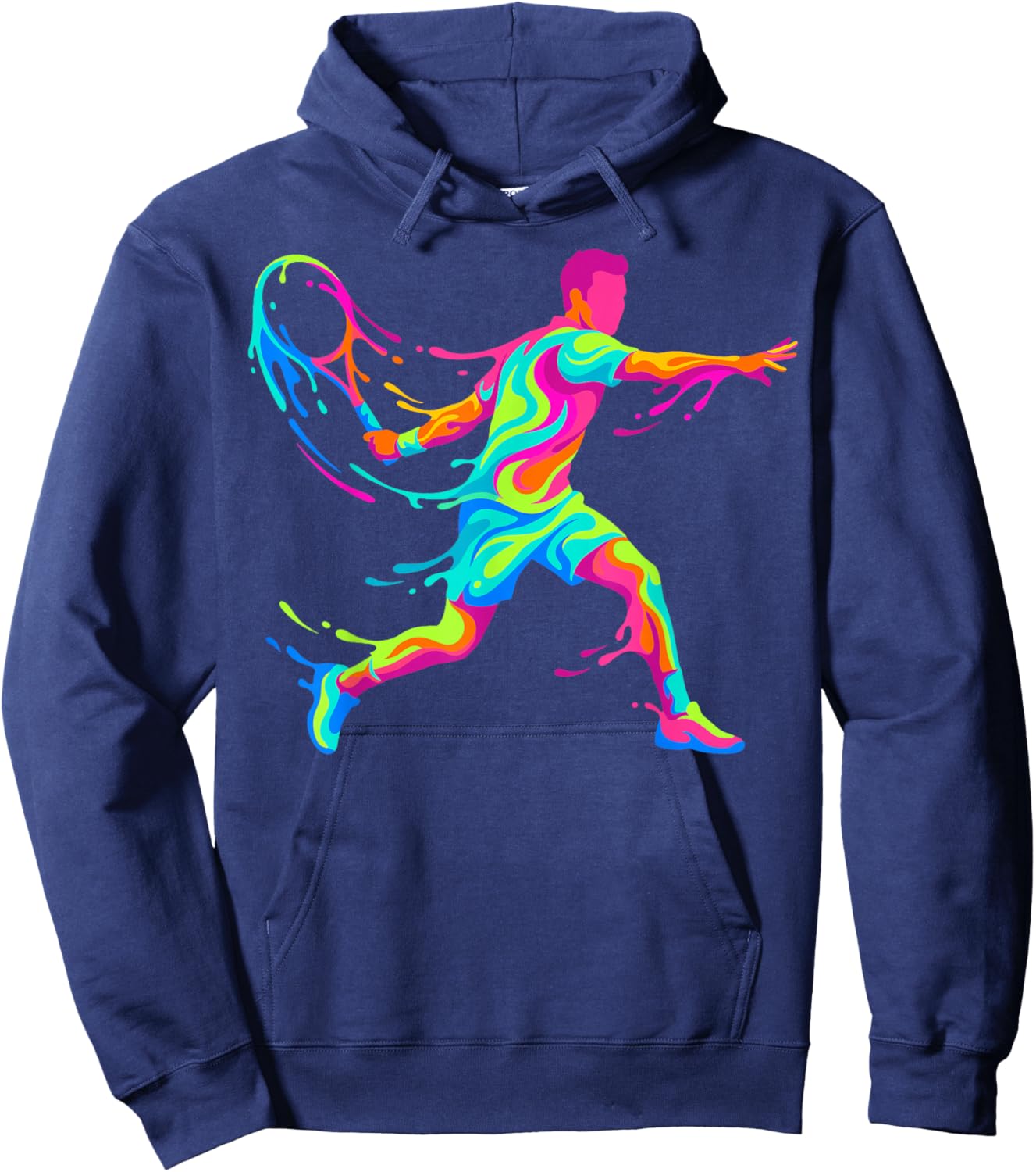 Tennis Player Men Kids Boys Hoodie - Hoodie | Navy