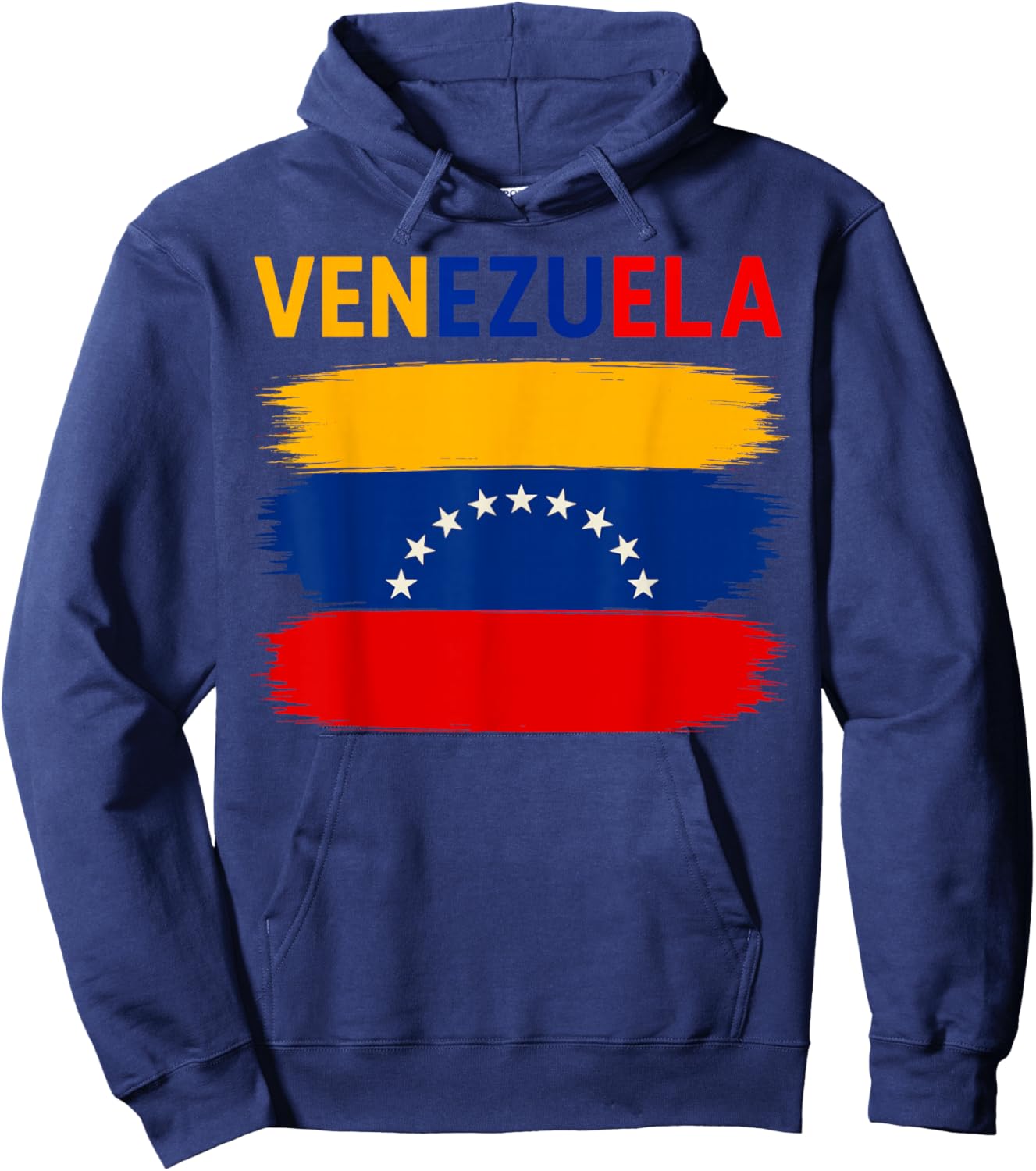 Venezuela Flag Vacation Venezuelan Hoodie - Hoodie | Navy